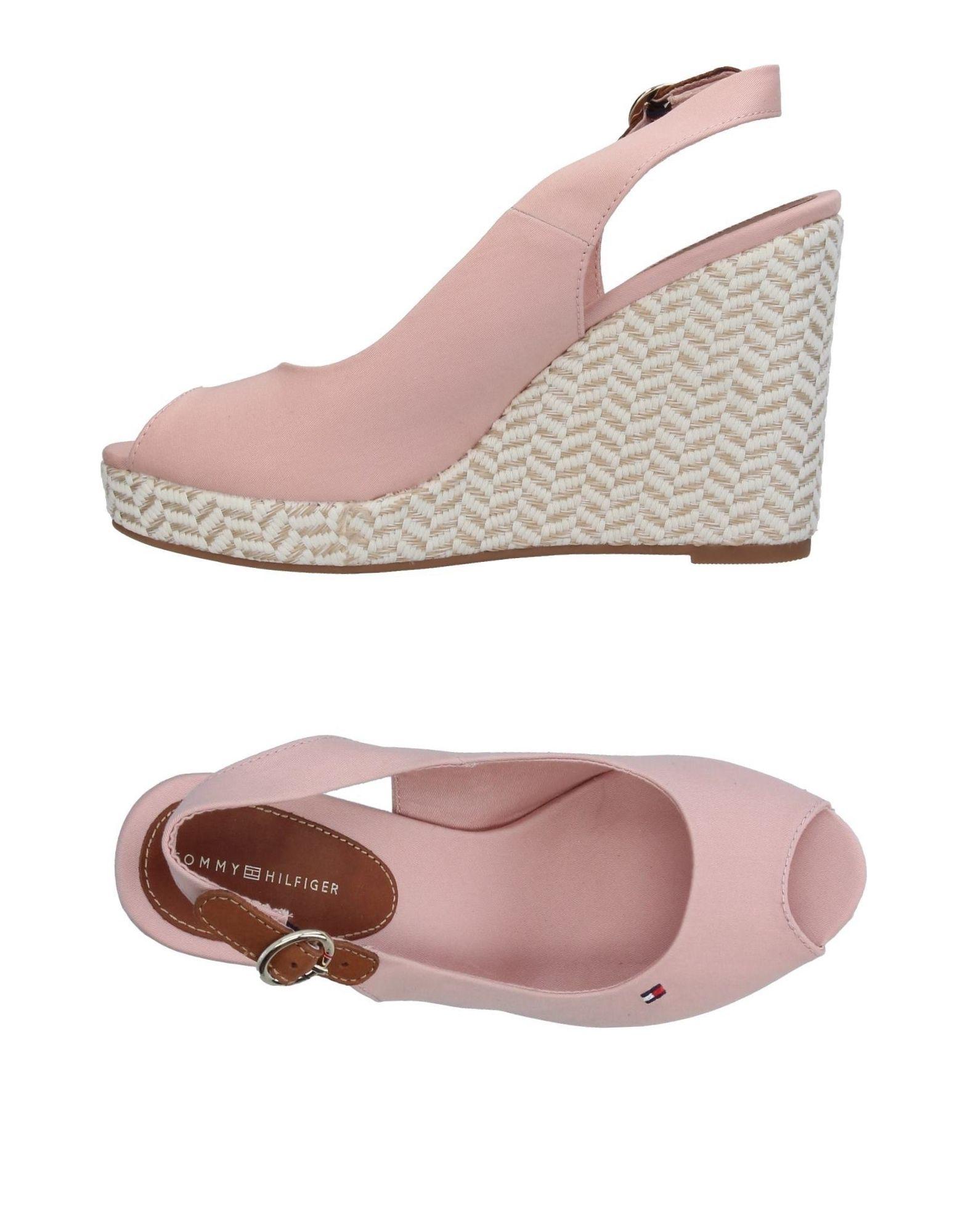 tommy hilfiger pink sandals