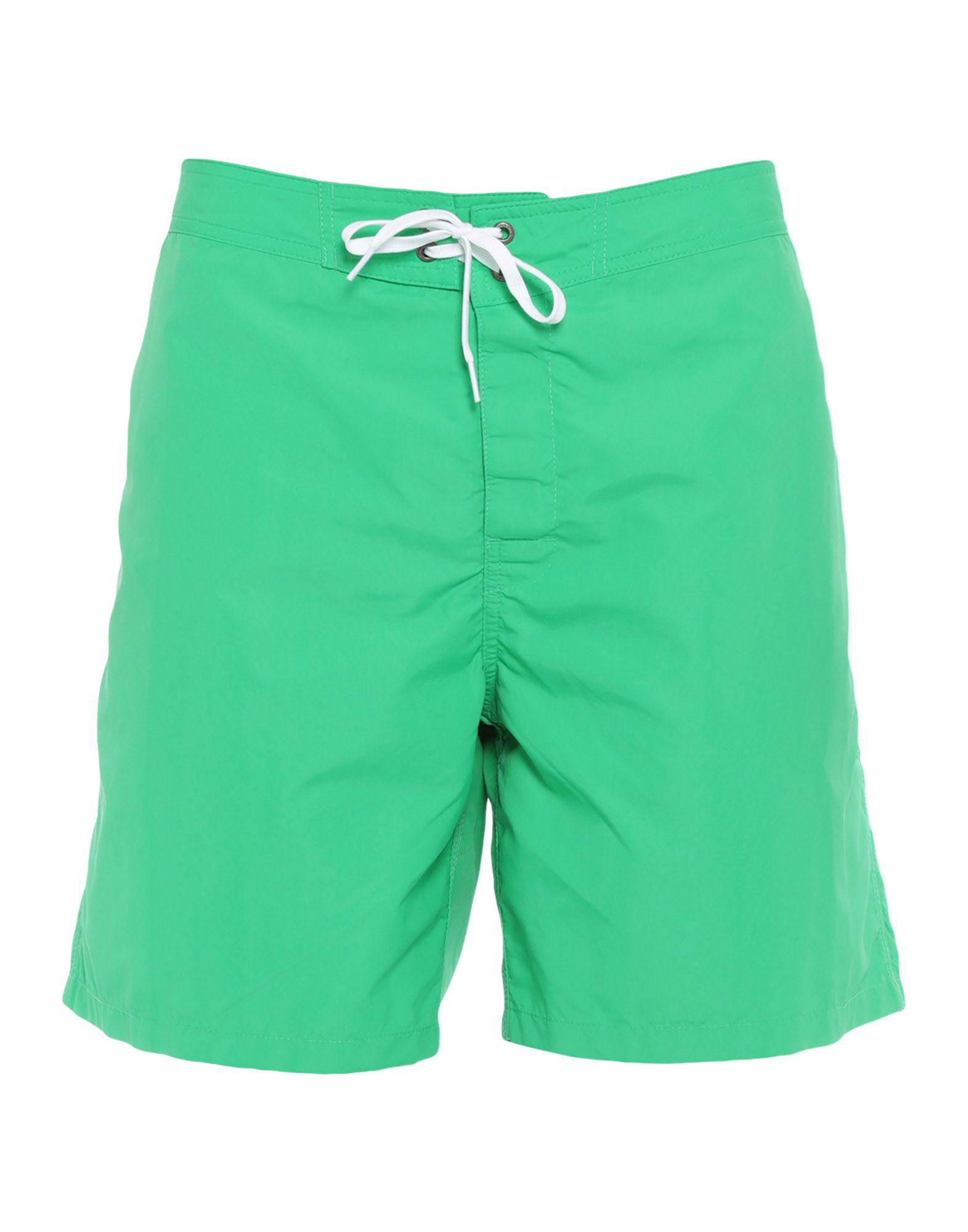 Sundek Synthetic Swim Trunks in Light Green (Green) for Men - Lyst