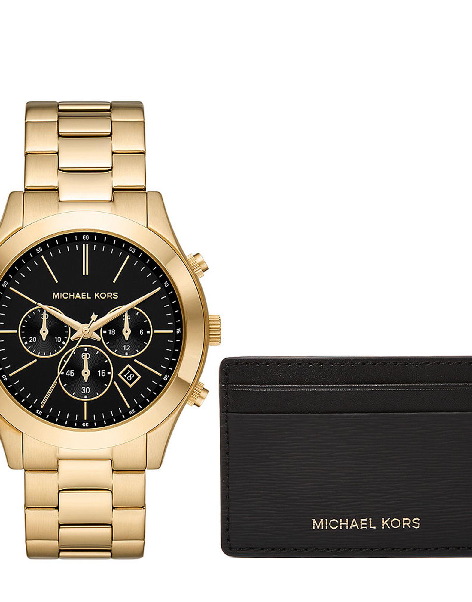 Michael kors slim runway men's dress wrist sale watch