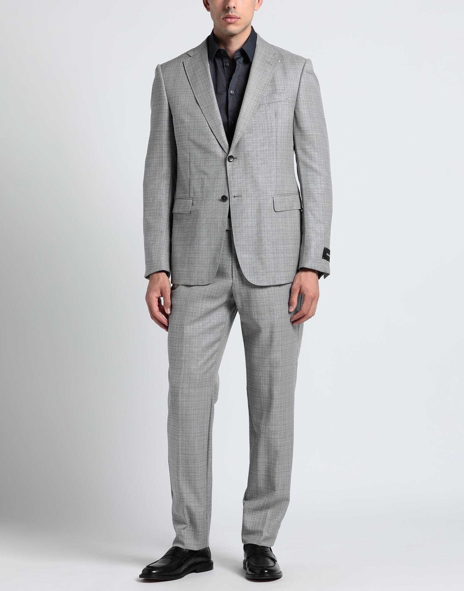 Zegna Suit in Gray for Men | Lyst
