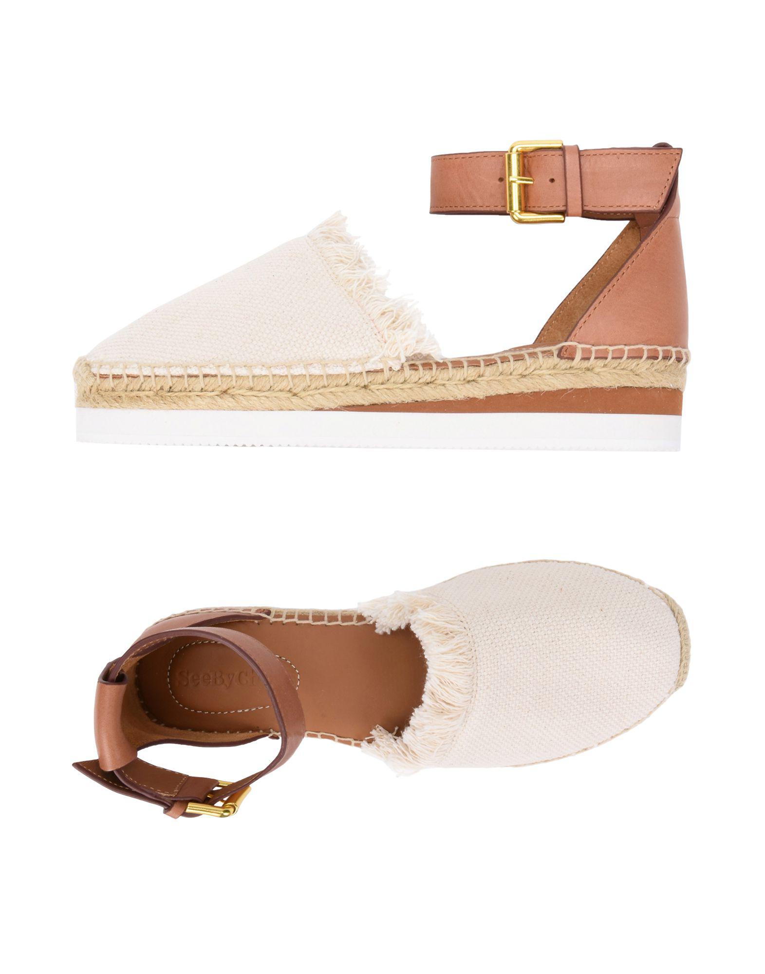 chloe leather espadrilles