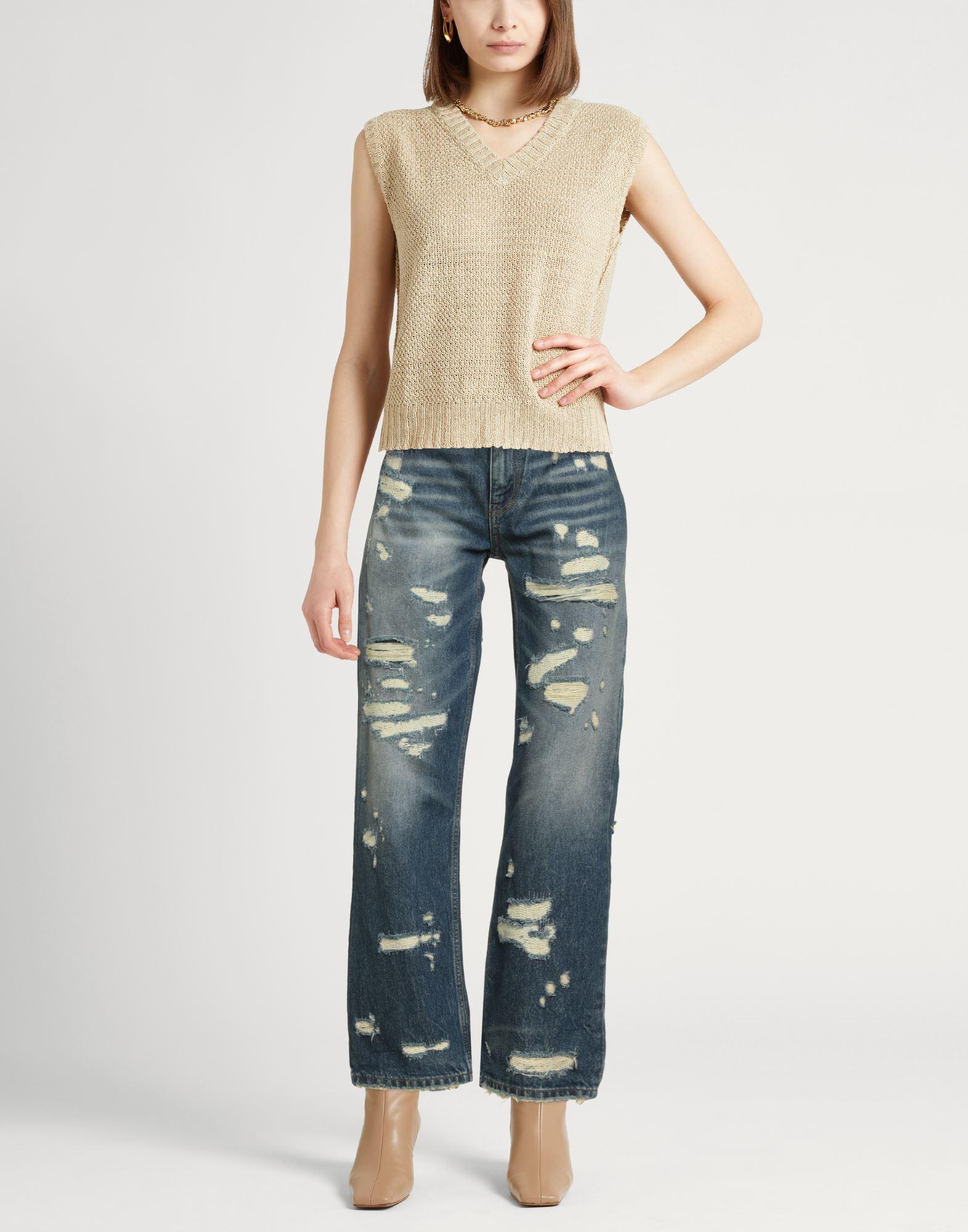デニム・ジーパン Marc Jacobs The Rip And Repair Straight Jean' Jeans The Rip And Repair Straight Jean | Marc Jacobs | Official Site