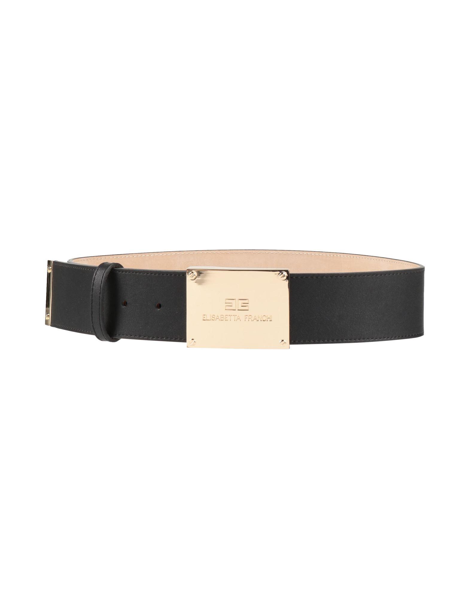 ベルト ELISABETTA FRANCHI Woman Belt Black CT08S 685 ELISABETTA FRANCHI Women's belt CT08S51E2-685 Black