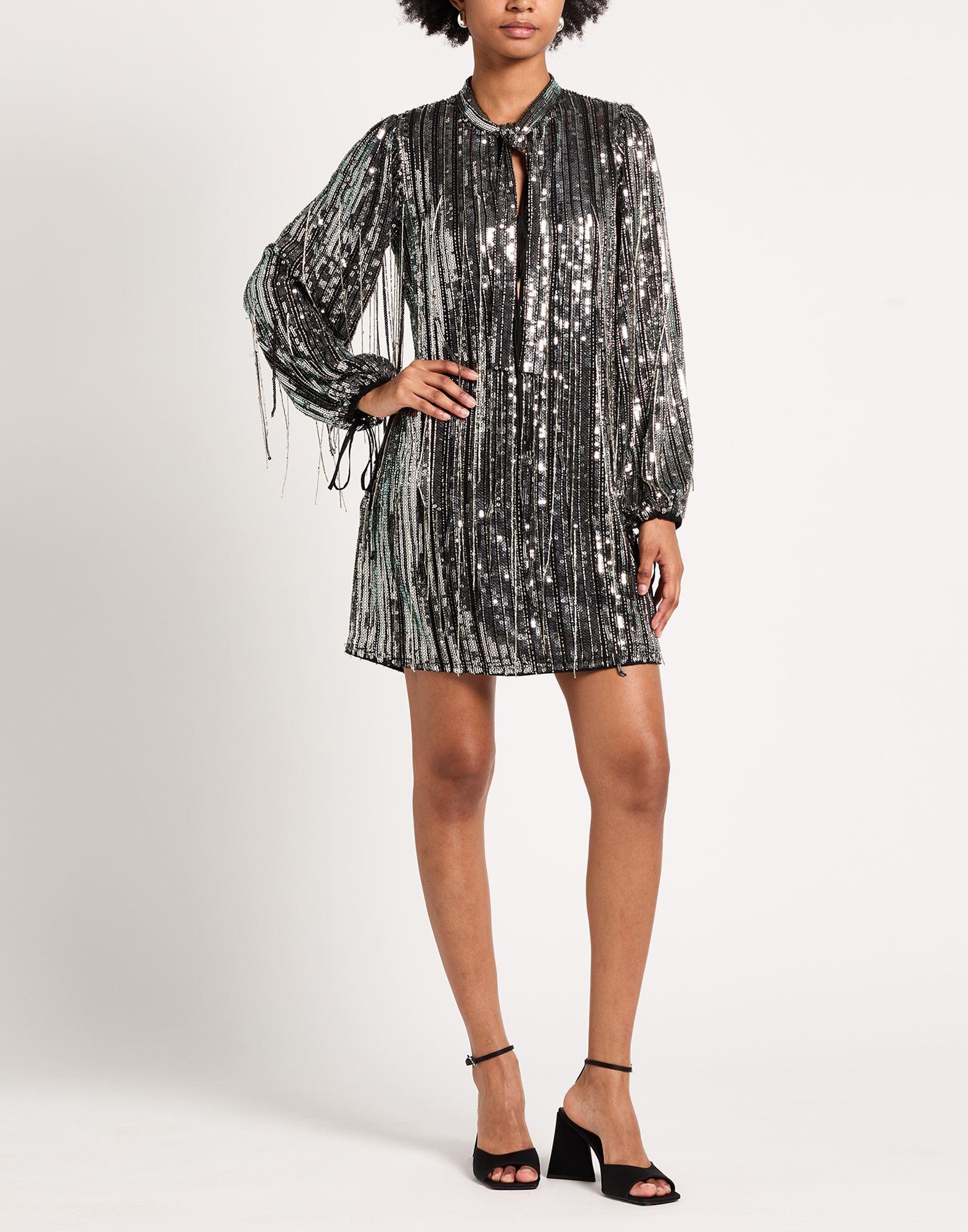 pinko sequin dress Pinko Glitter Mini Dress Party Holiday Size XS sequin