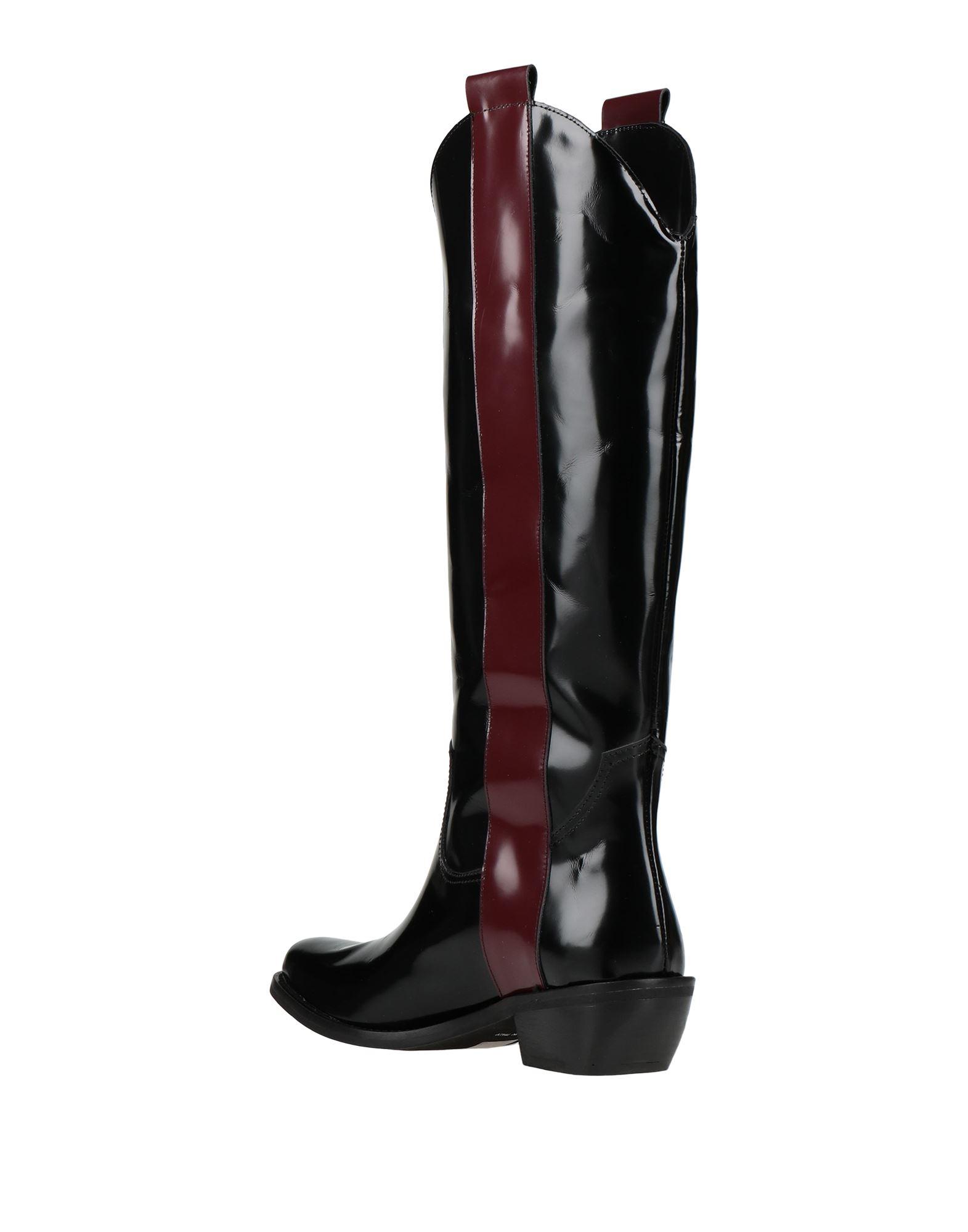 Maria Vittoria Paolillo Knee Boots in Black | Lyst