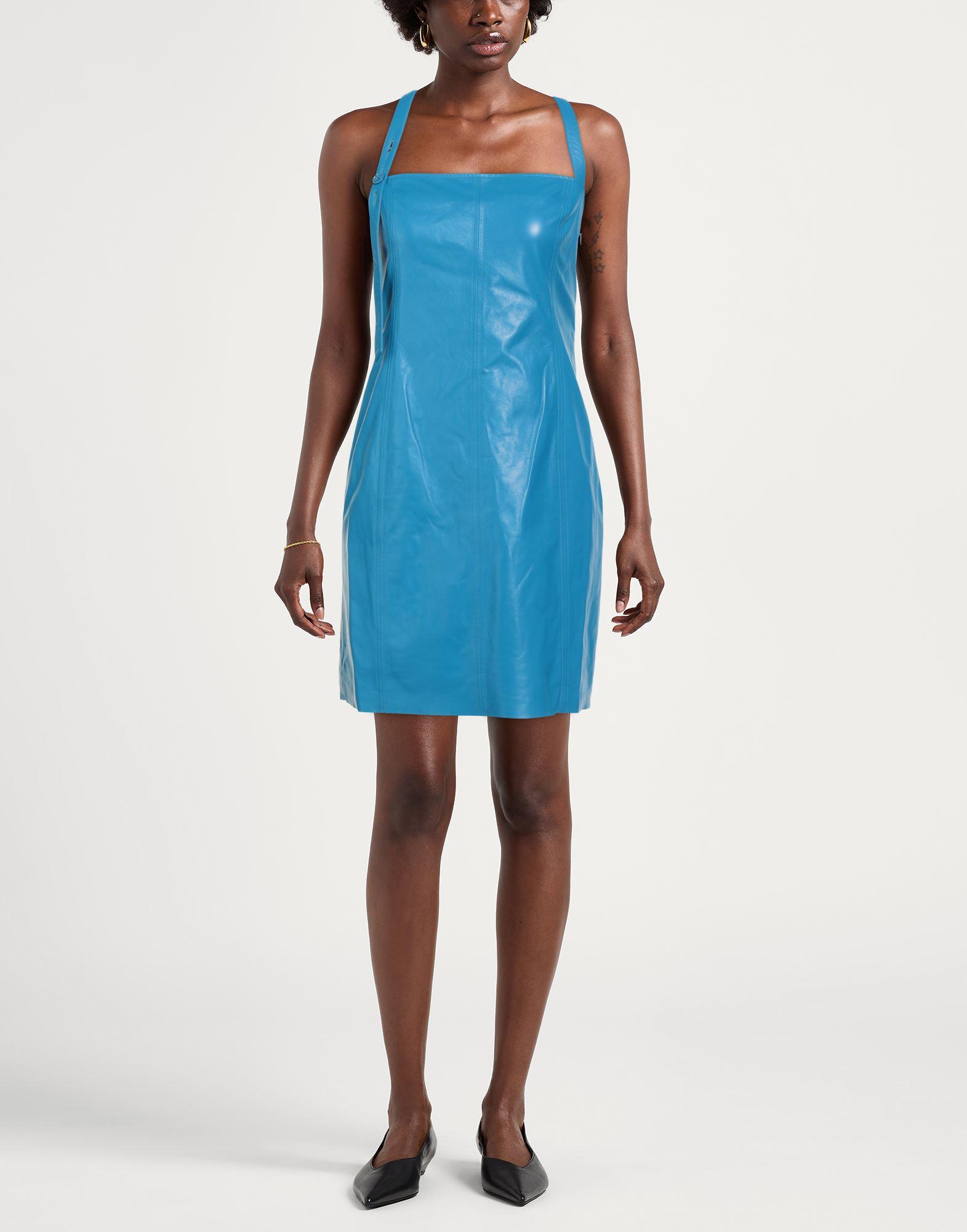 chinese dress ladies DROME LEATHER DRESS – Iryna Sigunava main image 1