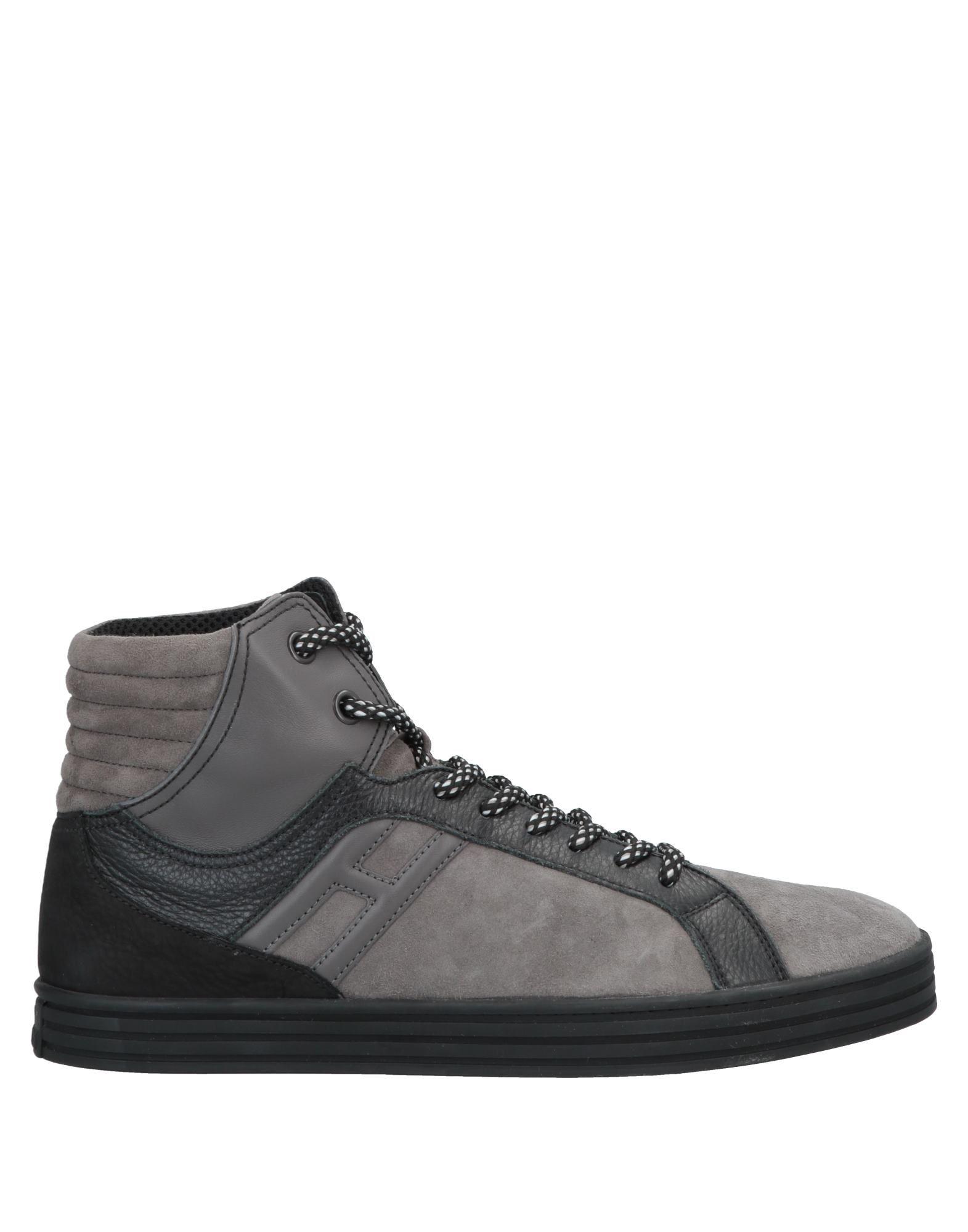 Hogan Rebel High-tops & Sneakers in Grey (Gray) for Men - Lyst