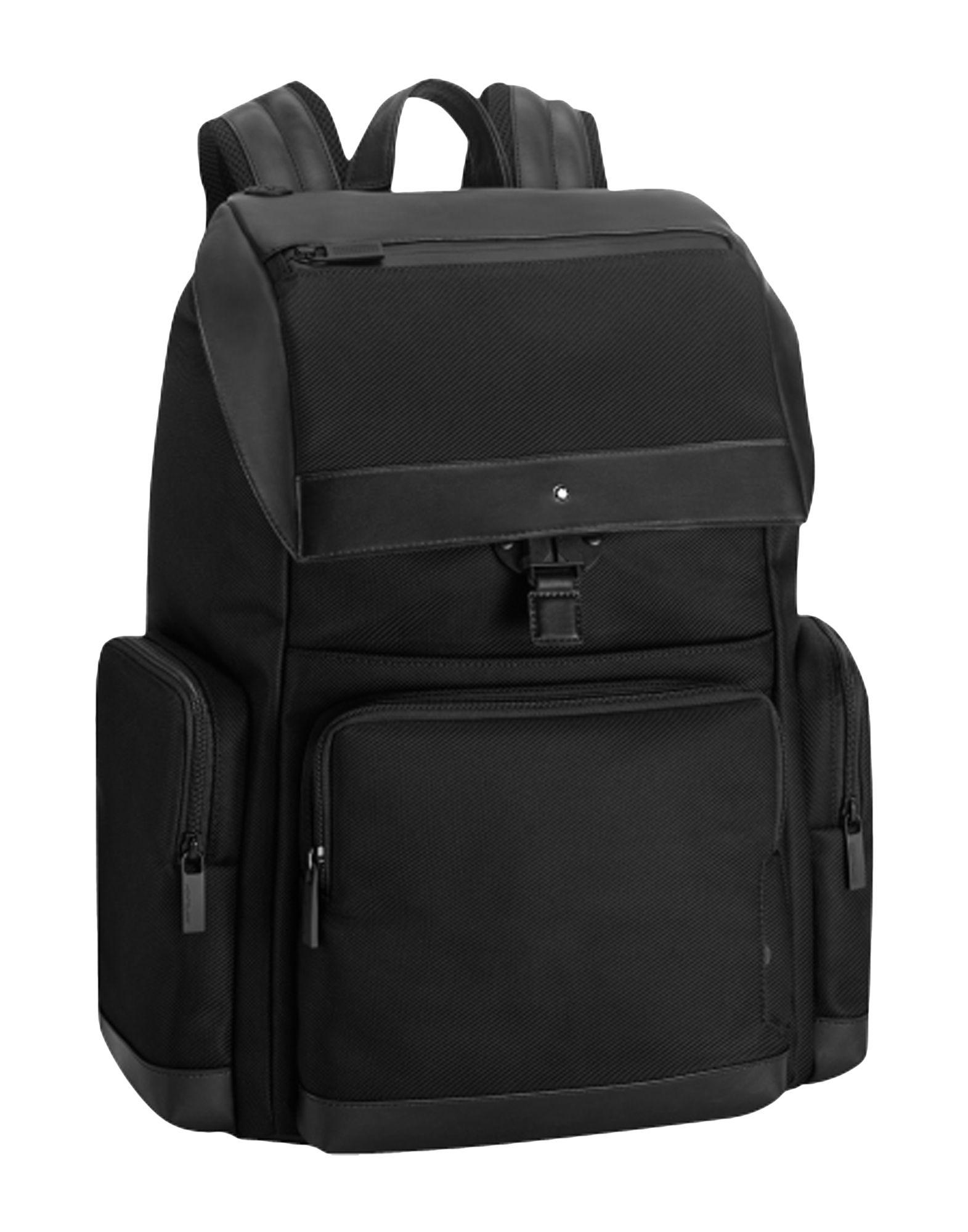 Montblanc Leather Backpacks & Bum Bags in Black for Men - Lyst