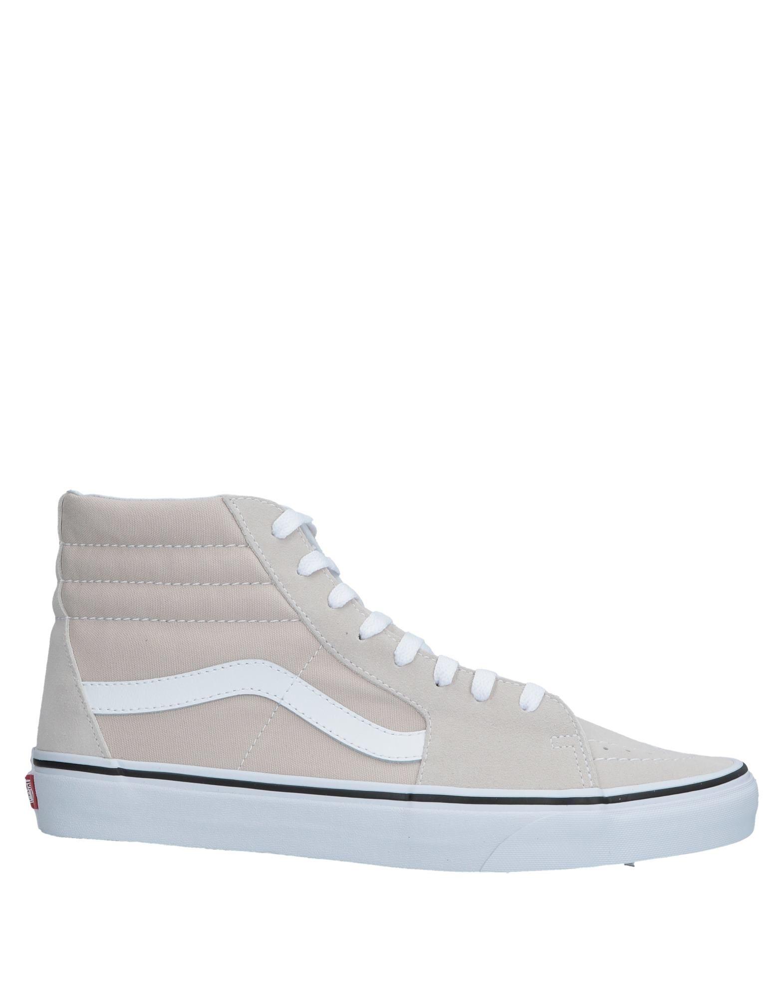 light grey high top vans