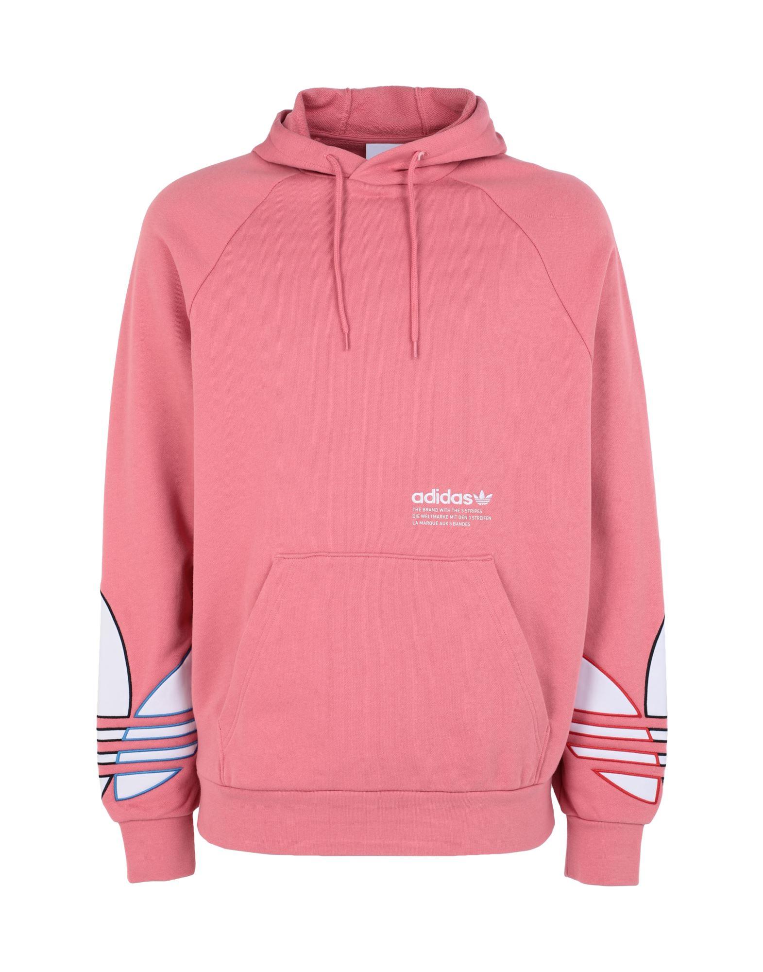 adidas pink sweatshirt mens