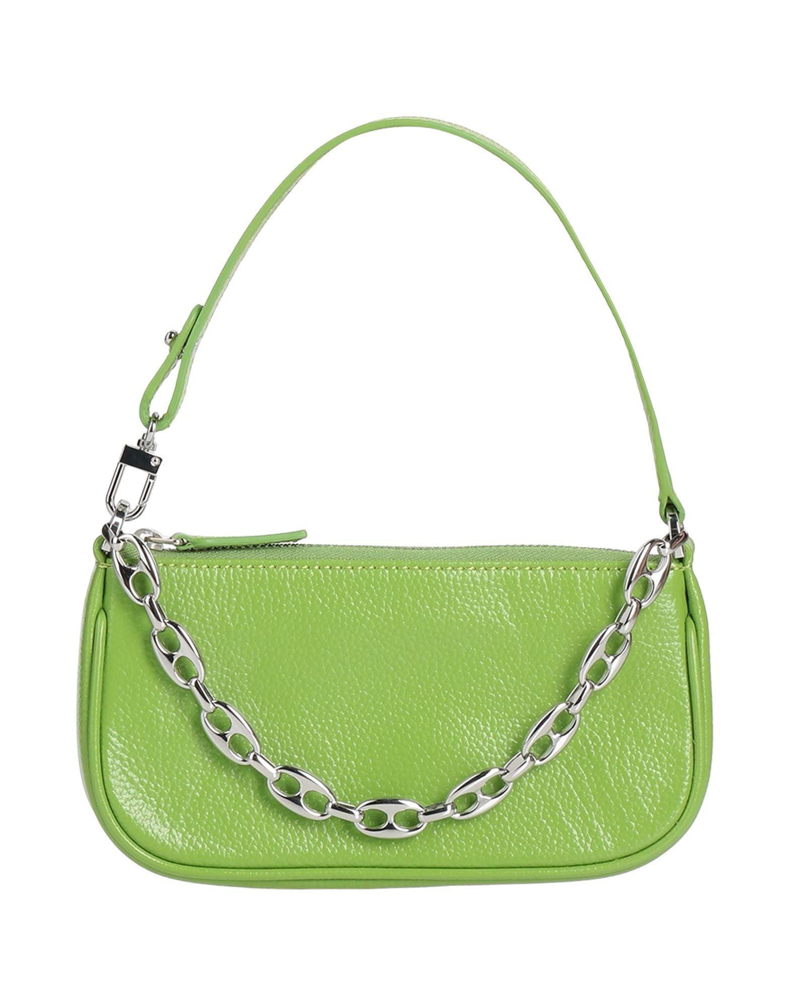 BY FAR Light Handbag Bovine Leather in Green Lyst UK