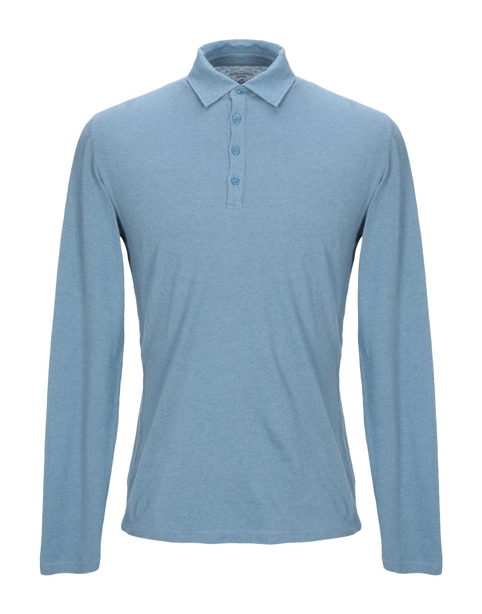 Majestic Filatures Cotton Polo Shirt in Pastel Blue (Blue) for Men - Lyst