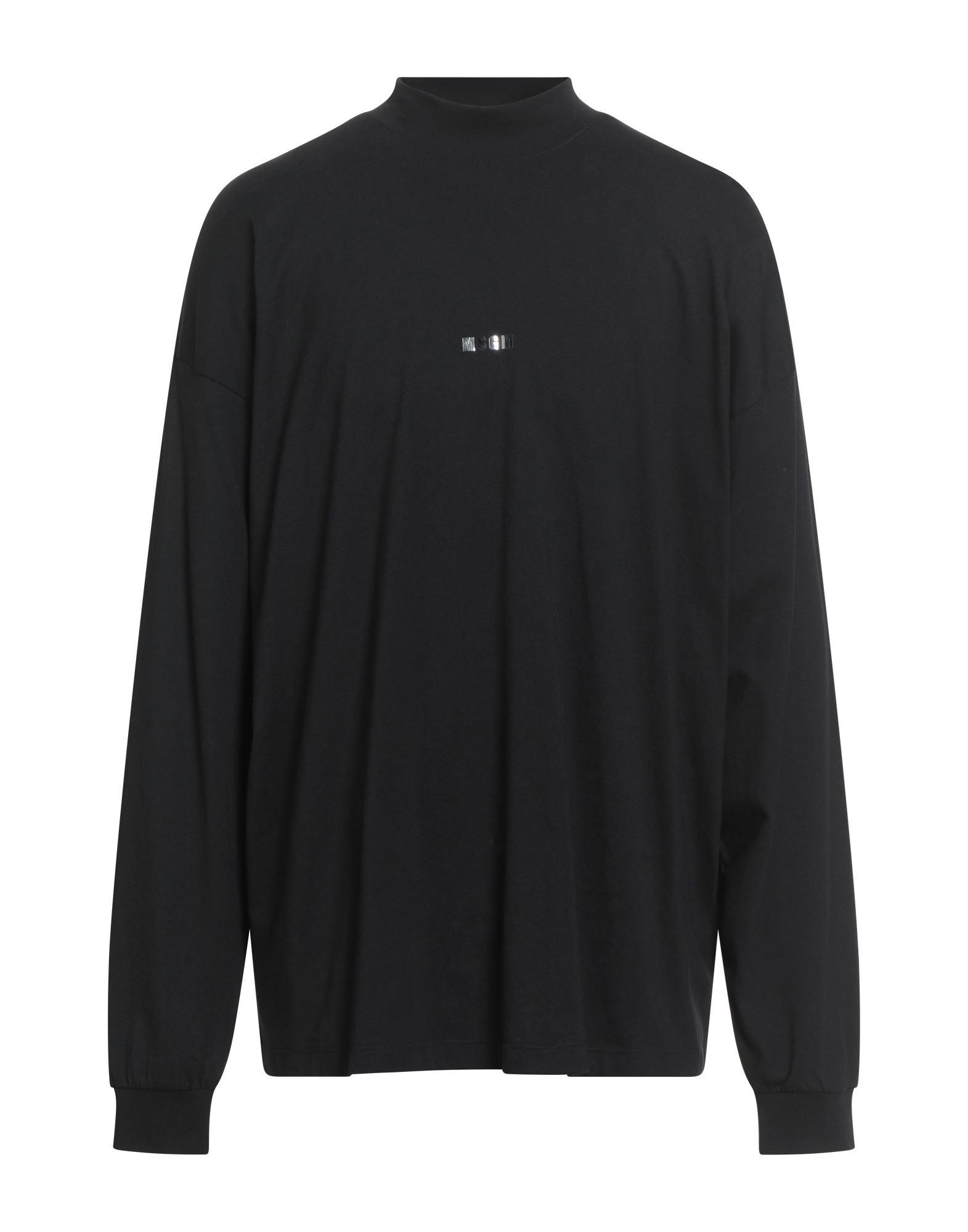MSGM｜LONG-SLEEVED ROUND NECK T-SHIRTS (2000MM511 200002 MSGM Long-sleeve t-shirts for Men | Online Sale up to 77