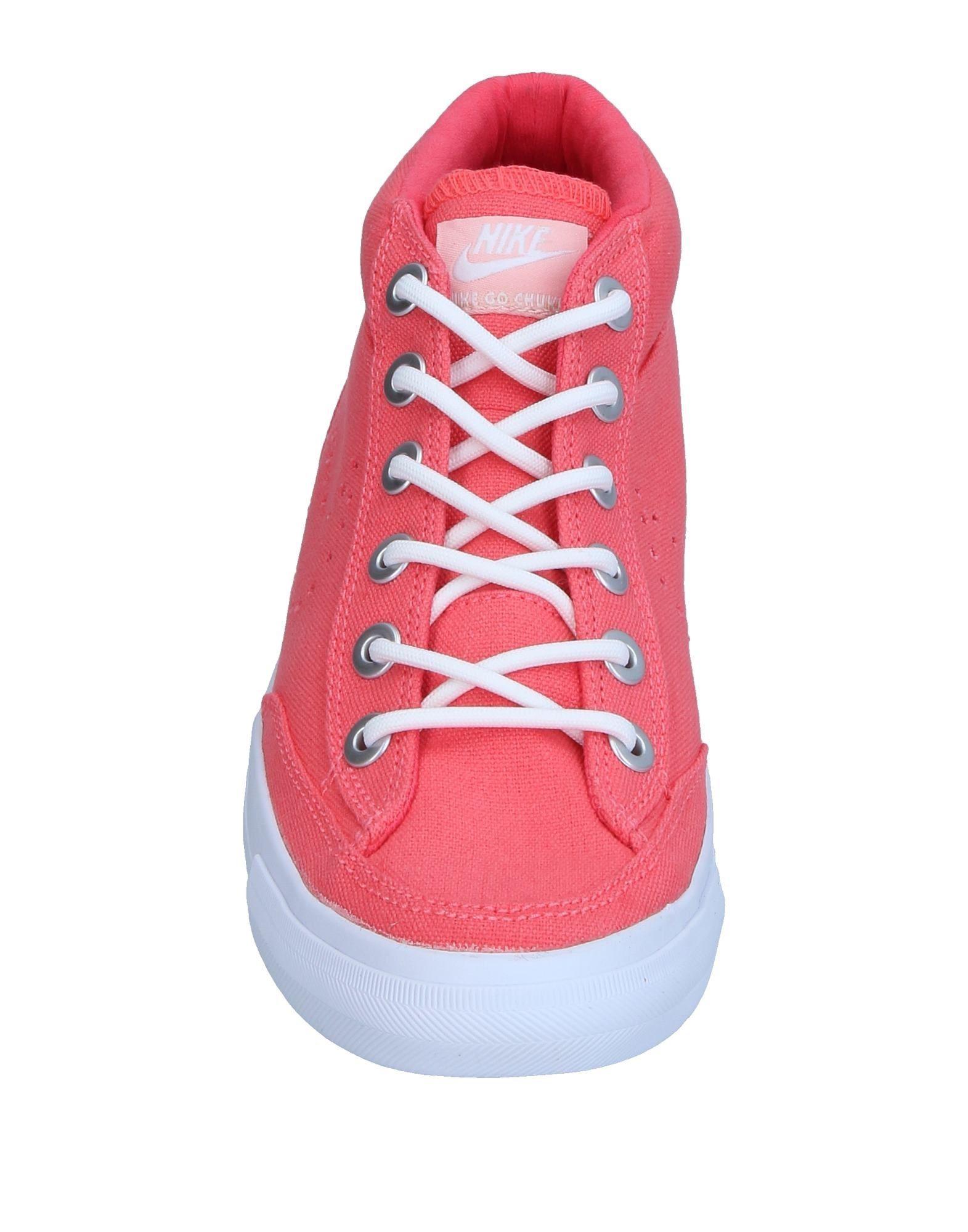 Nike Canvas Hightops & Sneakers in Salmon Pink (Pink) Lyst