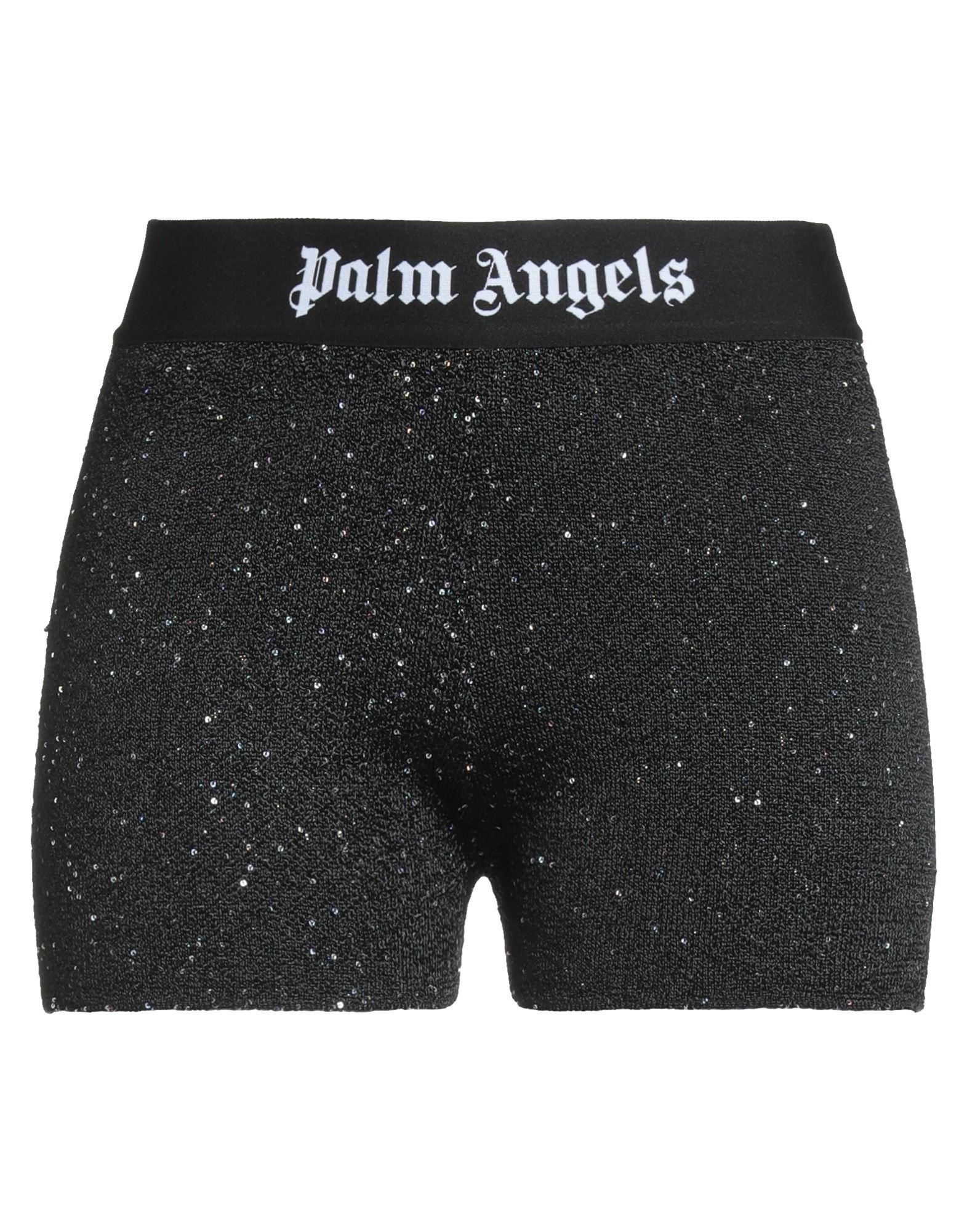パンツ PALM ANGELS Women Shorts  Burmudas PWHG027R24KNI001 1010 Bl PMCB051S25FAB001_1032_0.jpg