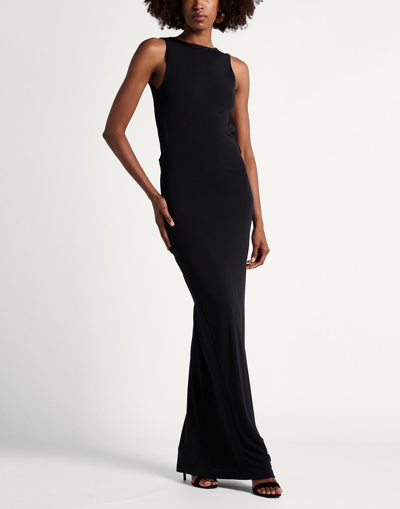 Calvin Klein Maxi Dress Viscose in Black | Lyst Calvin Klein Maxi Dress Viscose in Black | Lyst