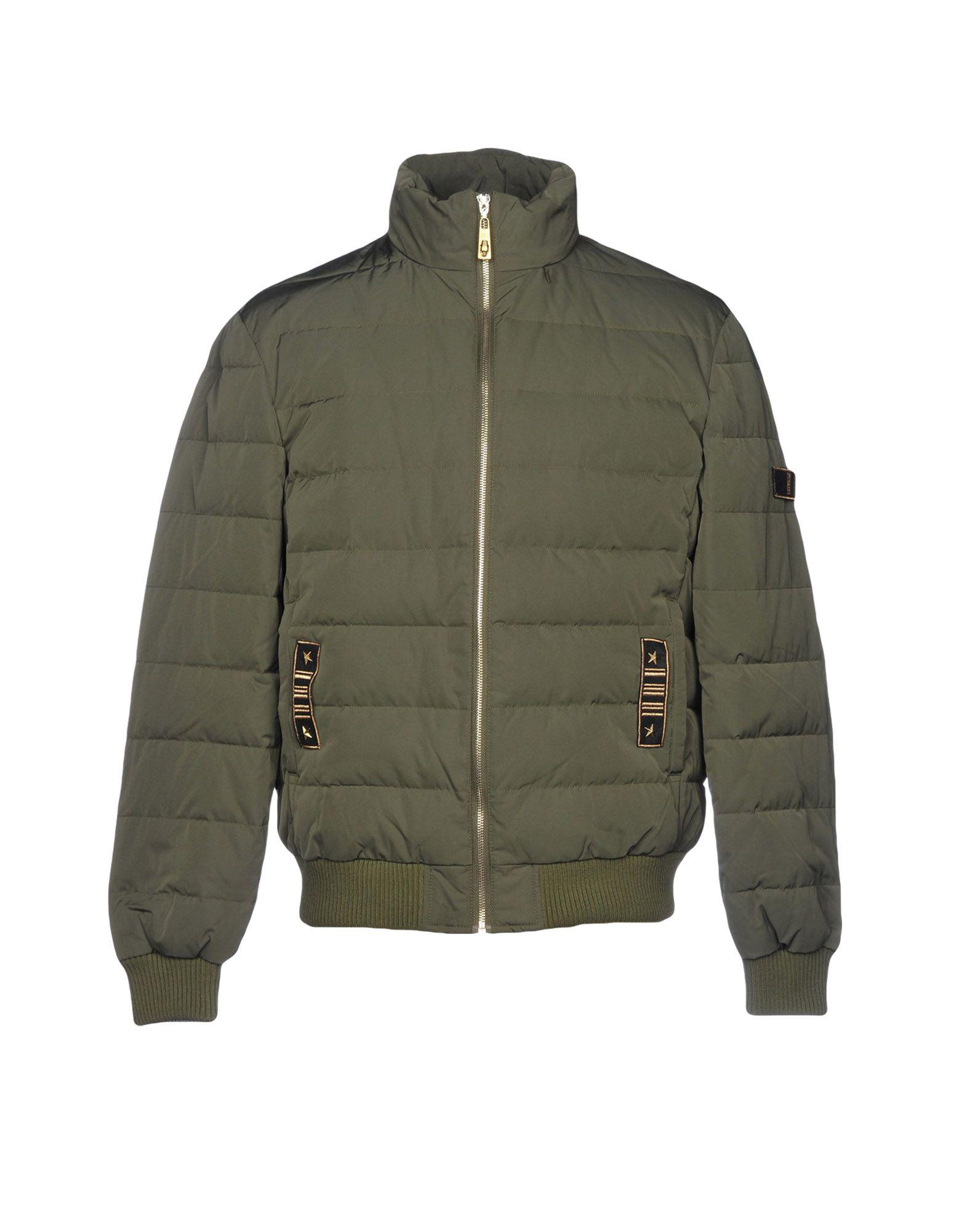 Class Roberto Cavalli Goose Down Jacket in Military Green (Green) for Men -  Lyst