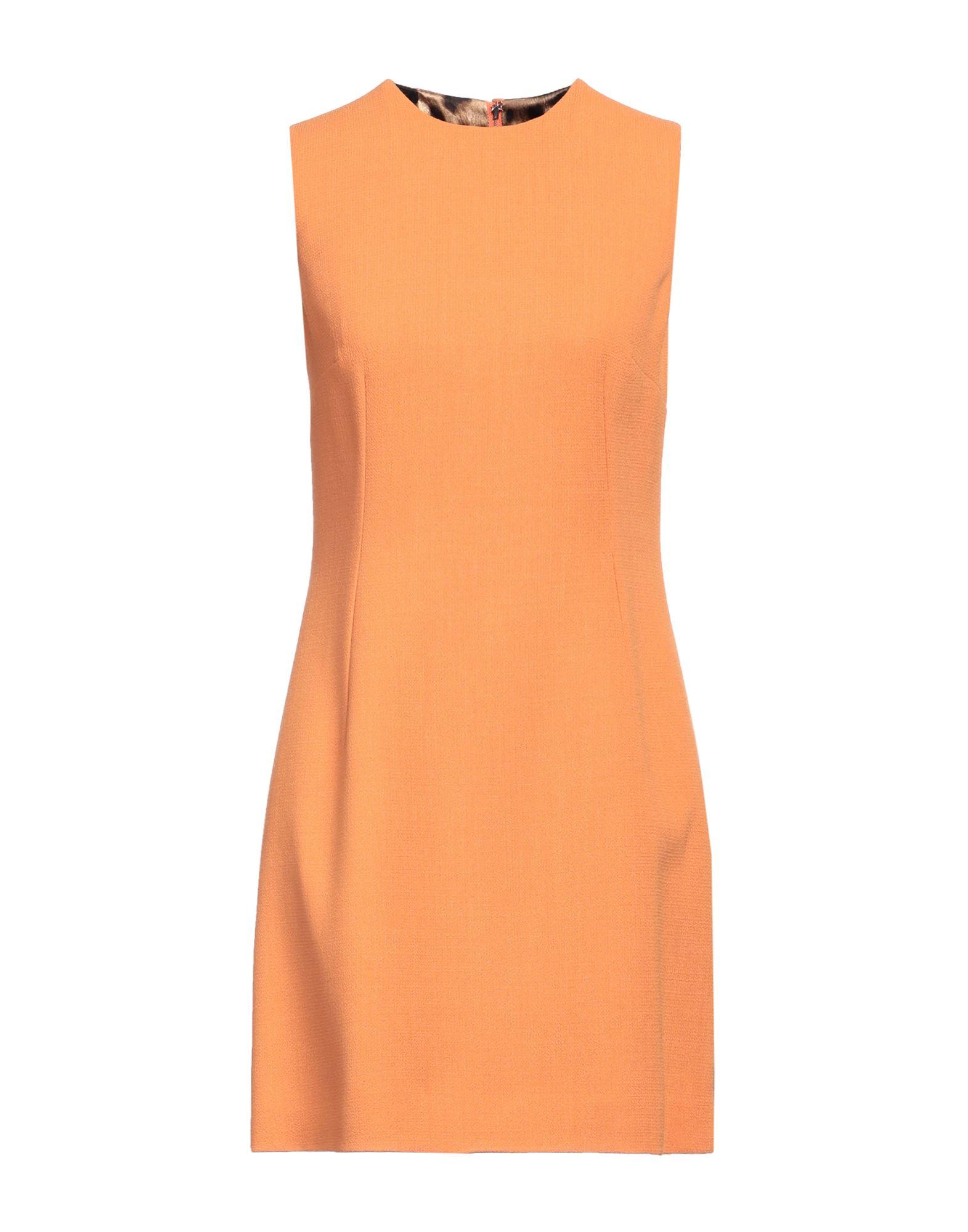 open lace back dress Matilde Orange One-Shoulder Mesh Bandage Dress main image 1