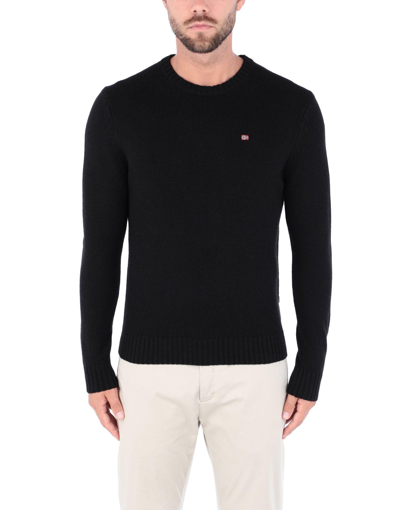 Napapijri Sweater in Black for Men - Lyst