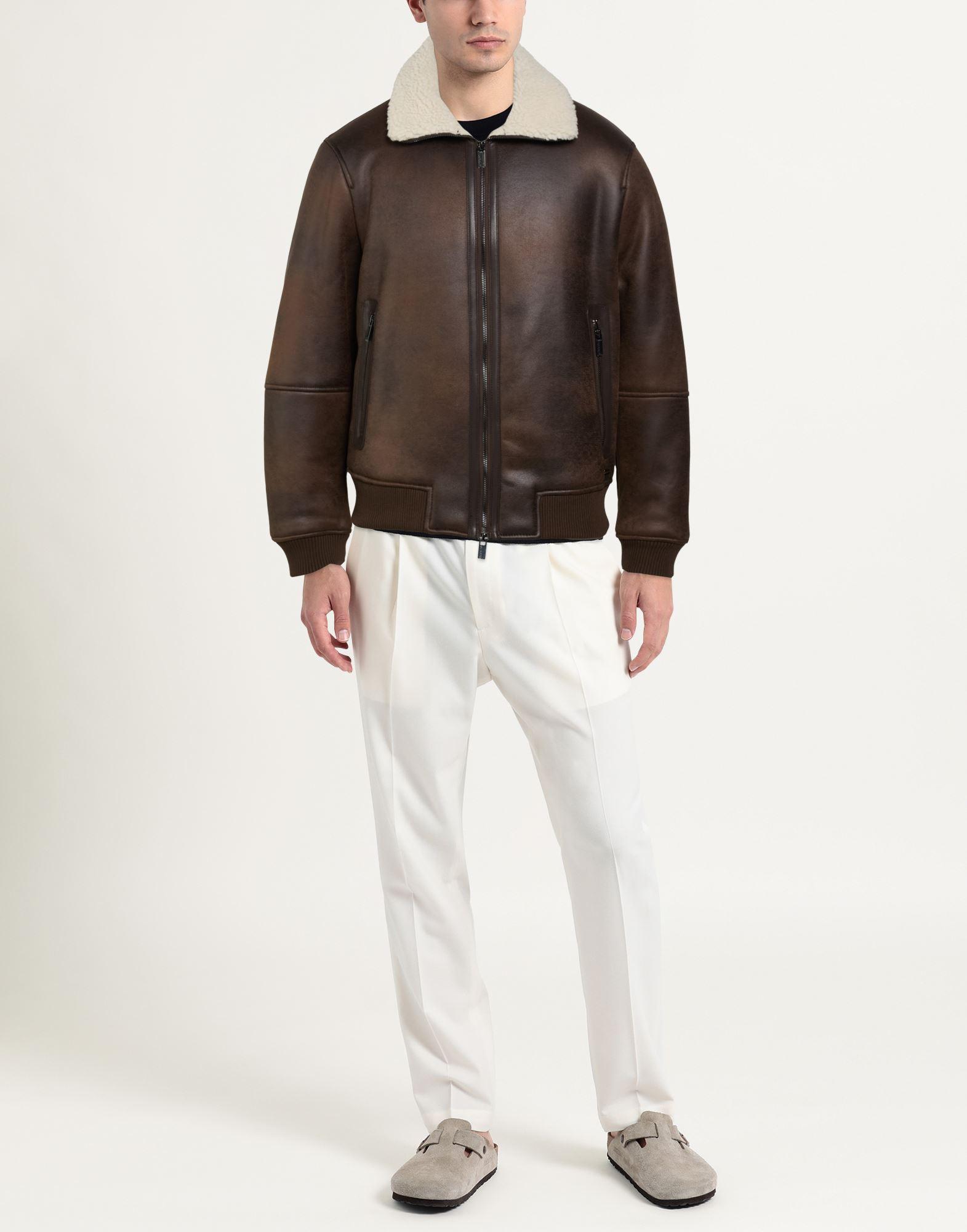 D'AMICO bologna ダミコ ボローニャ ムートンジャケットオールレザ D'Amico Jackets for Men | Online Sale up to 52% off | Lyst