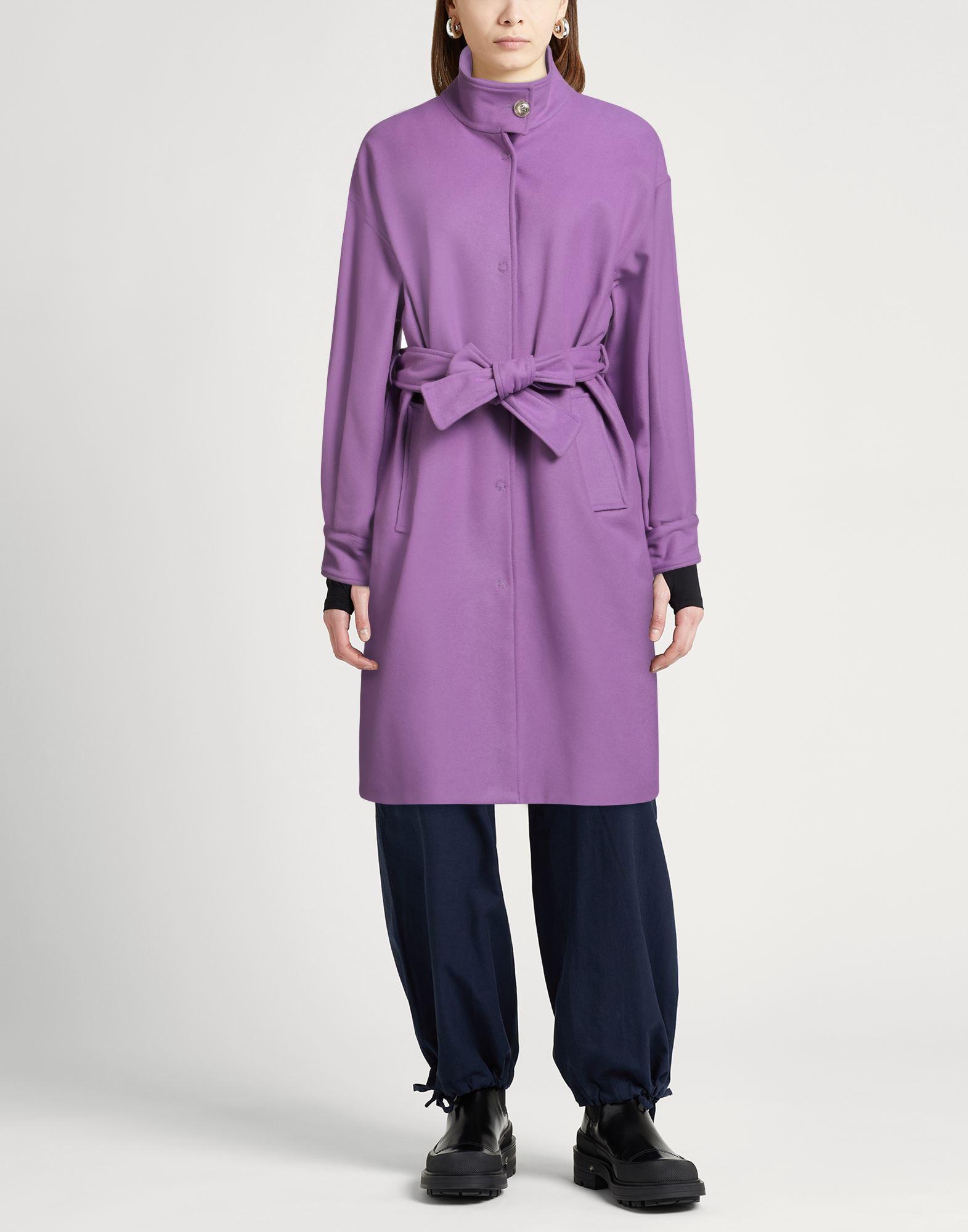 コート LIU JO Woman Coat Blue UA5046DS615 78849 ECS AUTHENTIC JACKET DEN.BLUE #78849 - LIU JO Outerwear