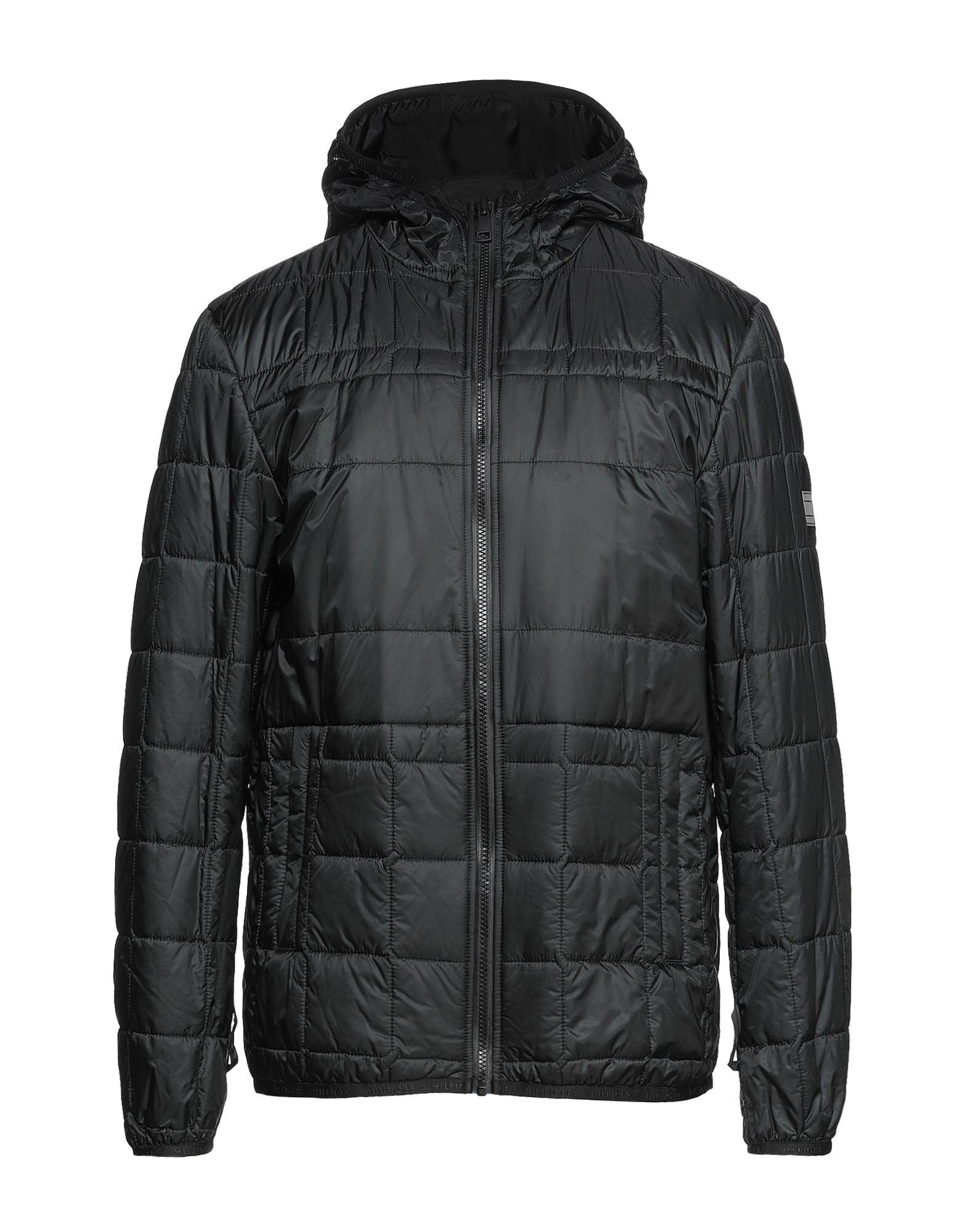 tommy hilfiger black jacket mens