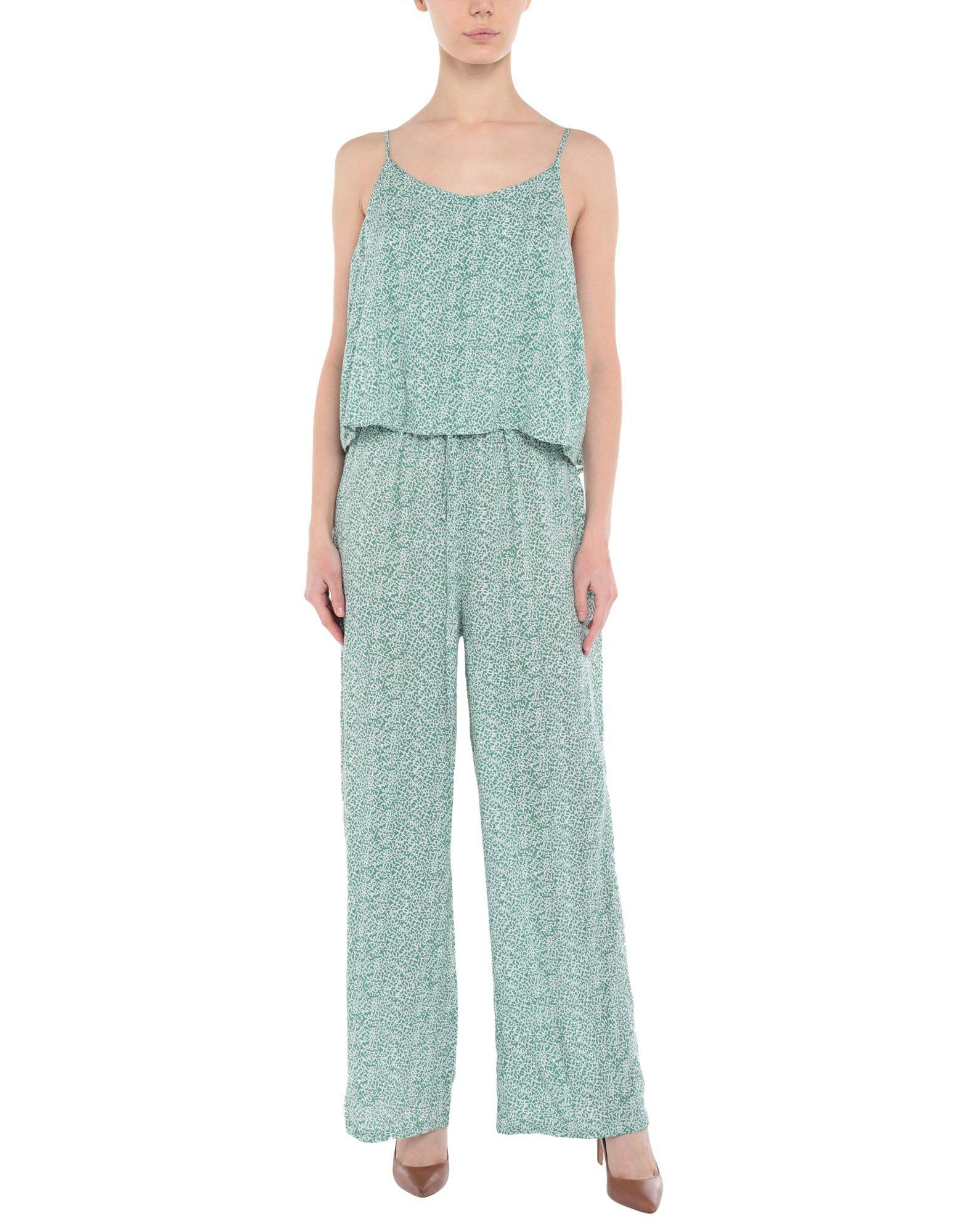 Ichi Synthetic Jumpsuit in Green - Lyst
