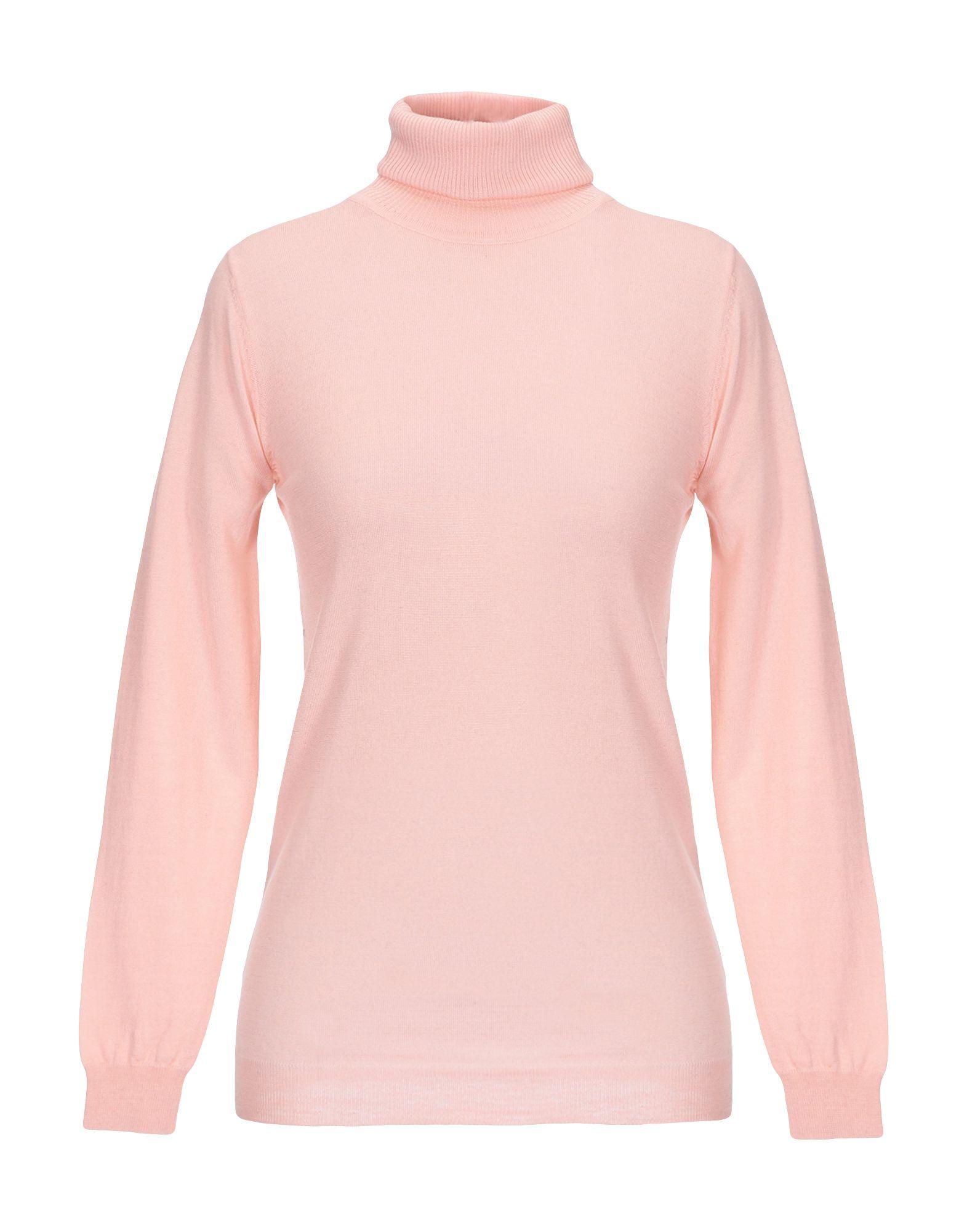 Pinko Wool Turtleneck in Pink - Lyst