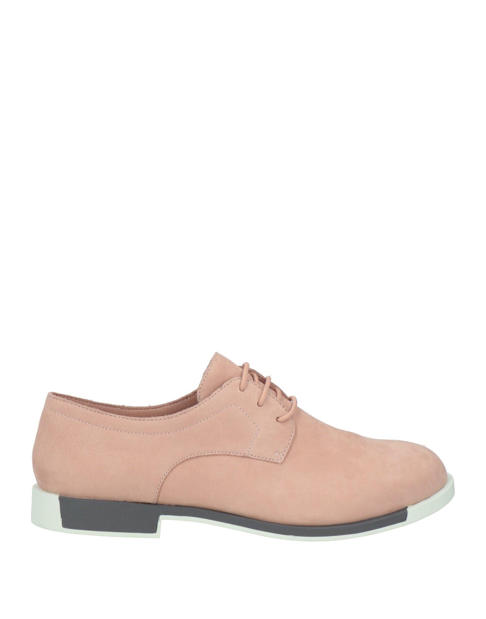 Blush lace shop up flats