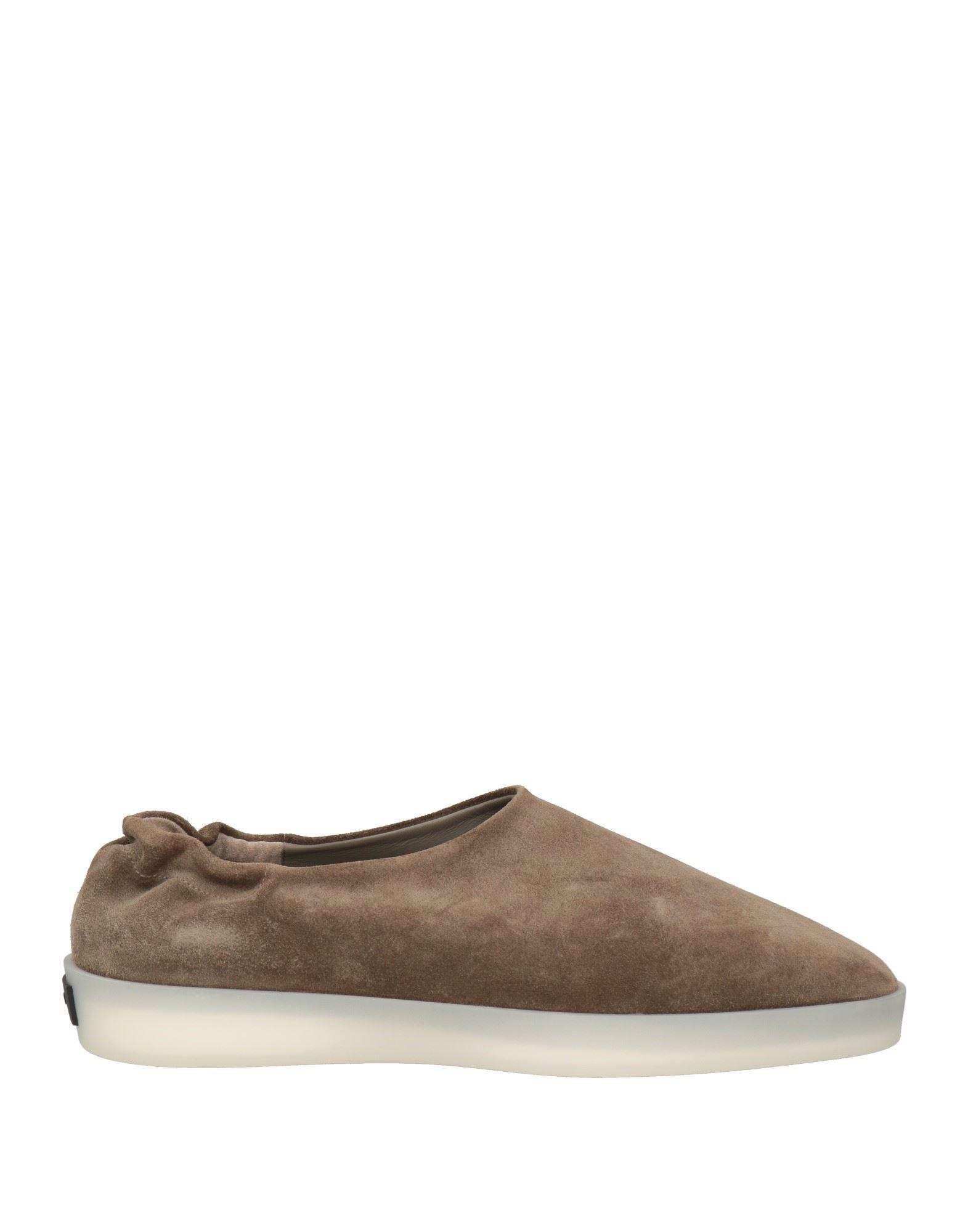Fear of God Black and Tan Leather Slip-On Loafers Fear Of God  main image 2