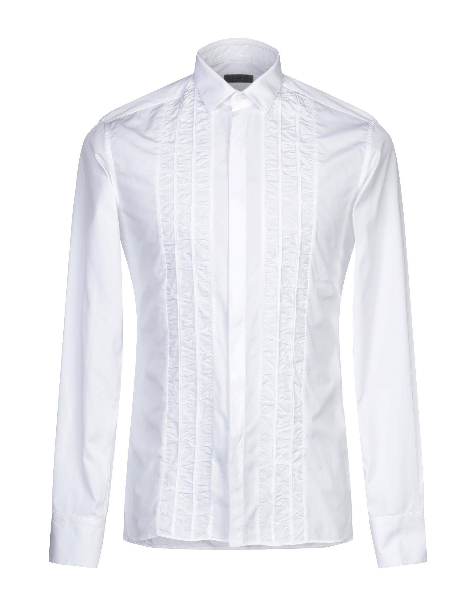 Lanvin Shirt in White for Men - Lyst