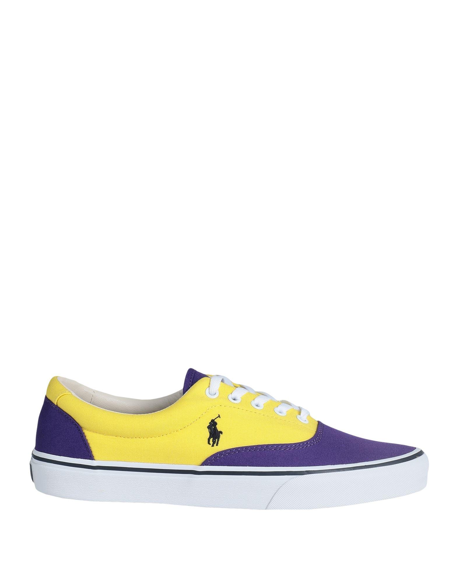 Polo Ralph Lauren Sneakers in Yellow for Men | Lyst