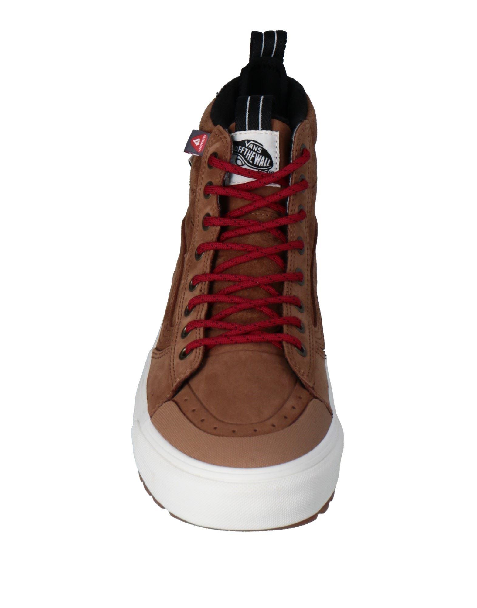 camel high top vans