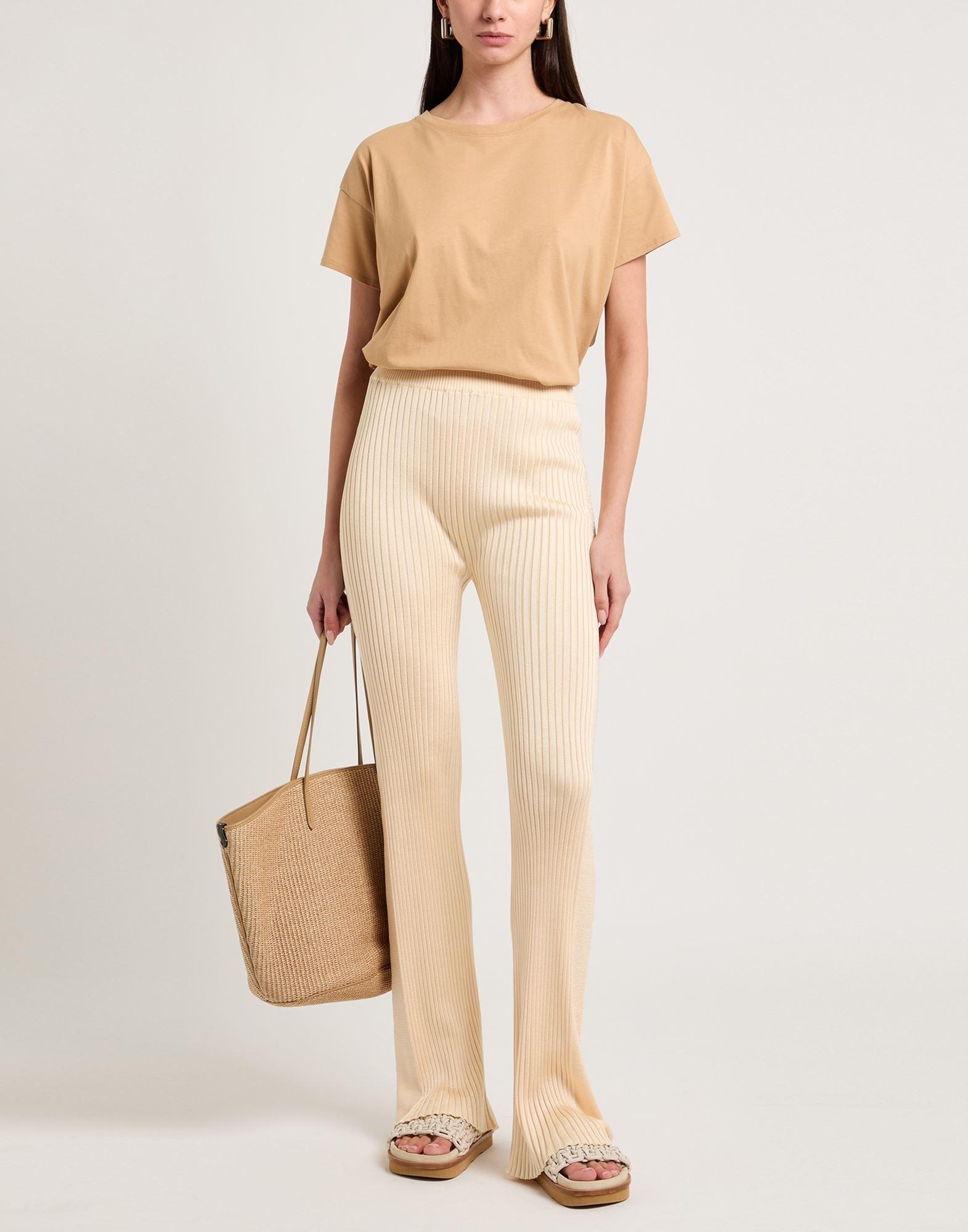 Pantalon Droit Taille À Pinces Beige Jil Sander Femme - 1971777-beige0