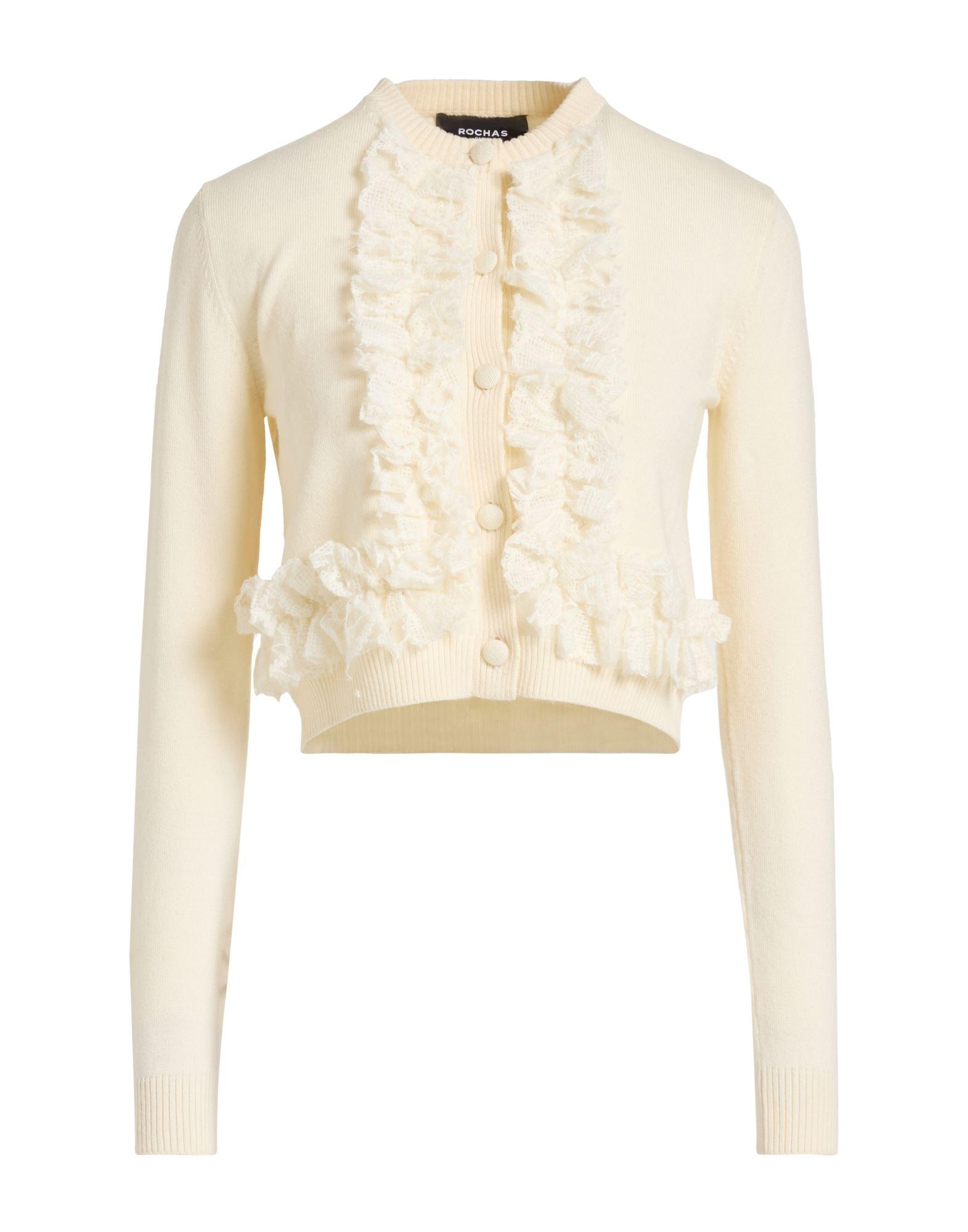 Rochas Cardigan Virgin Wool, Polyester, Acrylic, Polyamide in