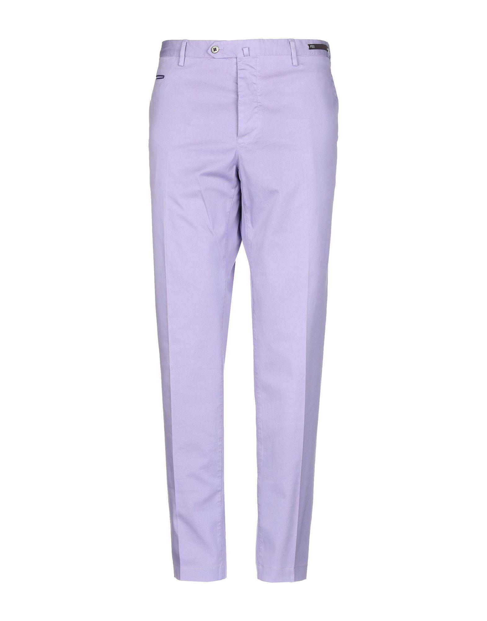 PT01 Cotton Casual Pants in Lilac (Purple) for Men - Lyst