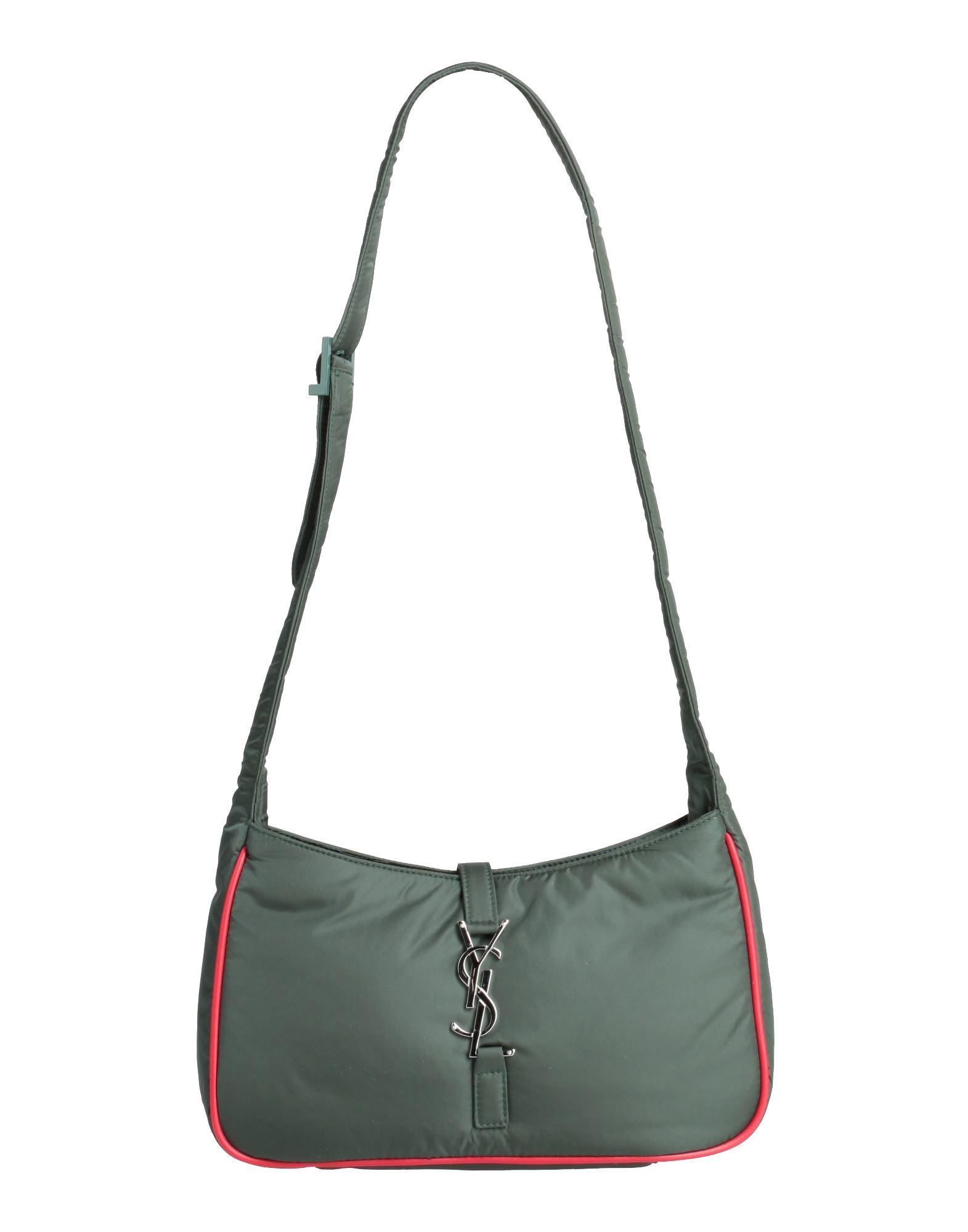 Saint Laurent Shoulder Bag in Green | Lyst