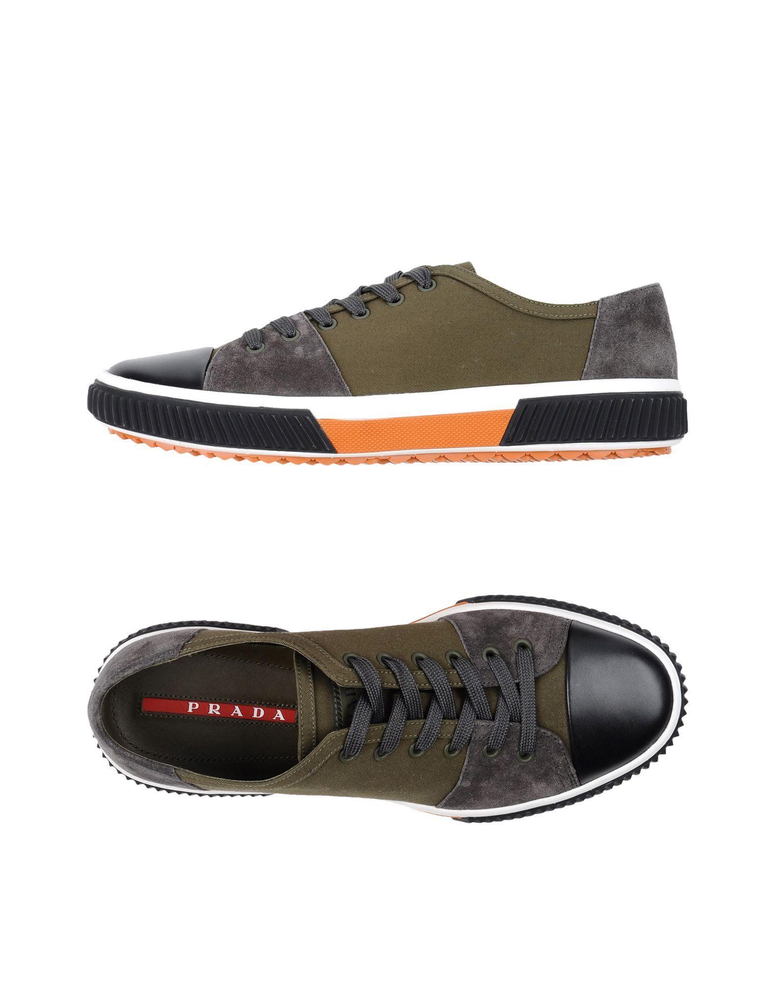yoox prada sneakers