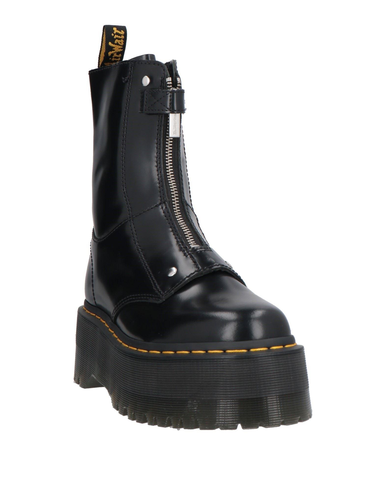 Black zip up doc martens hotsell