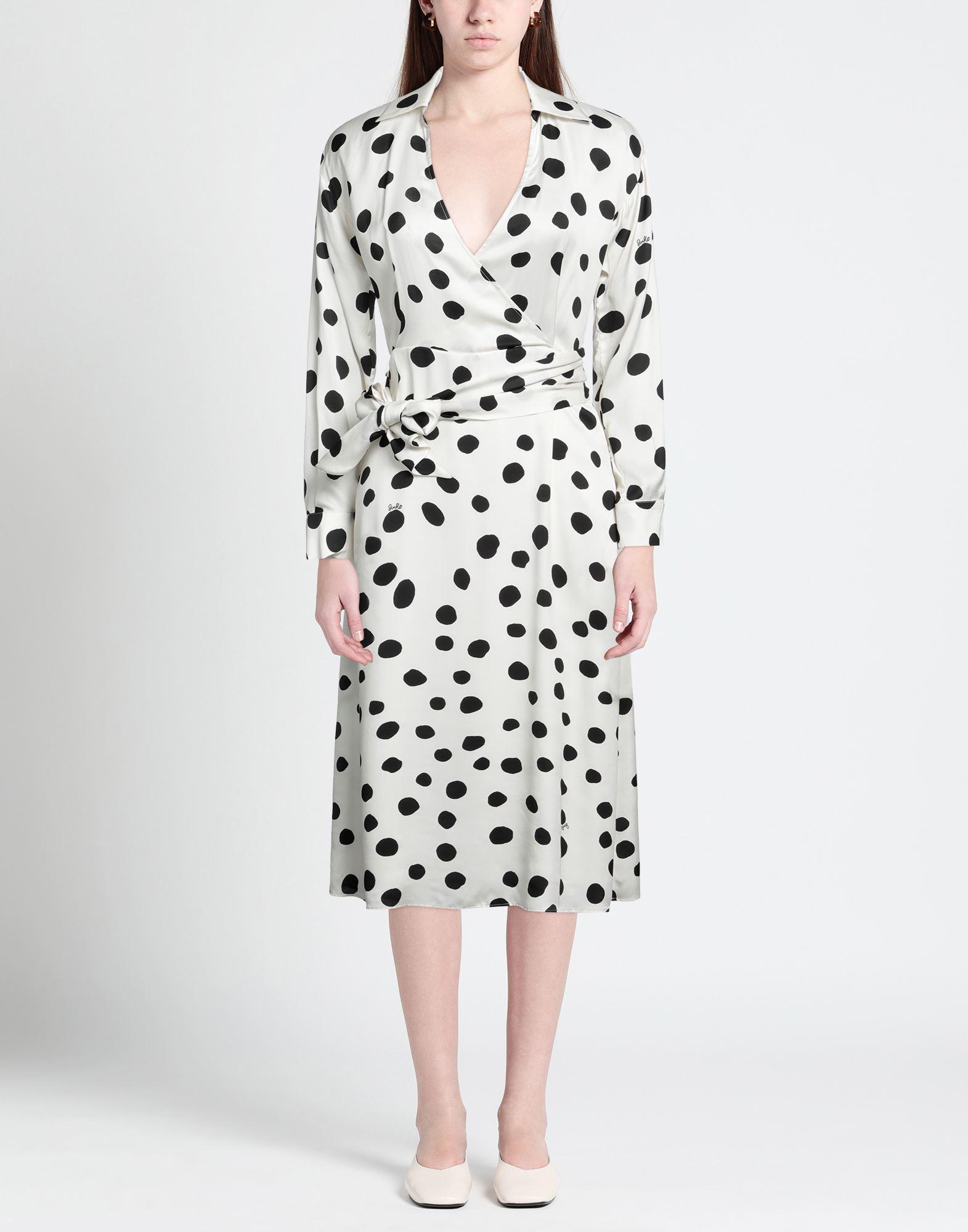 pinko polka dot dress Pinko Maxi dress - black - (Pre-owned)