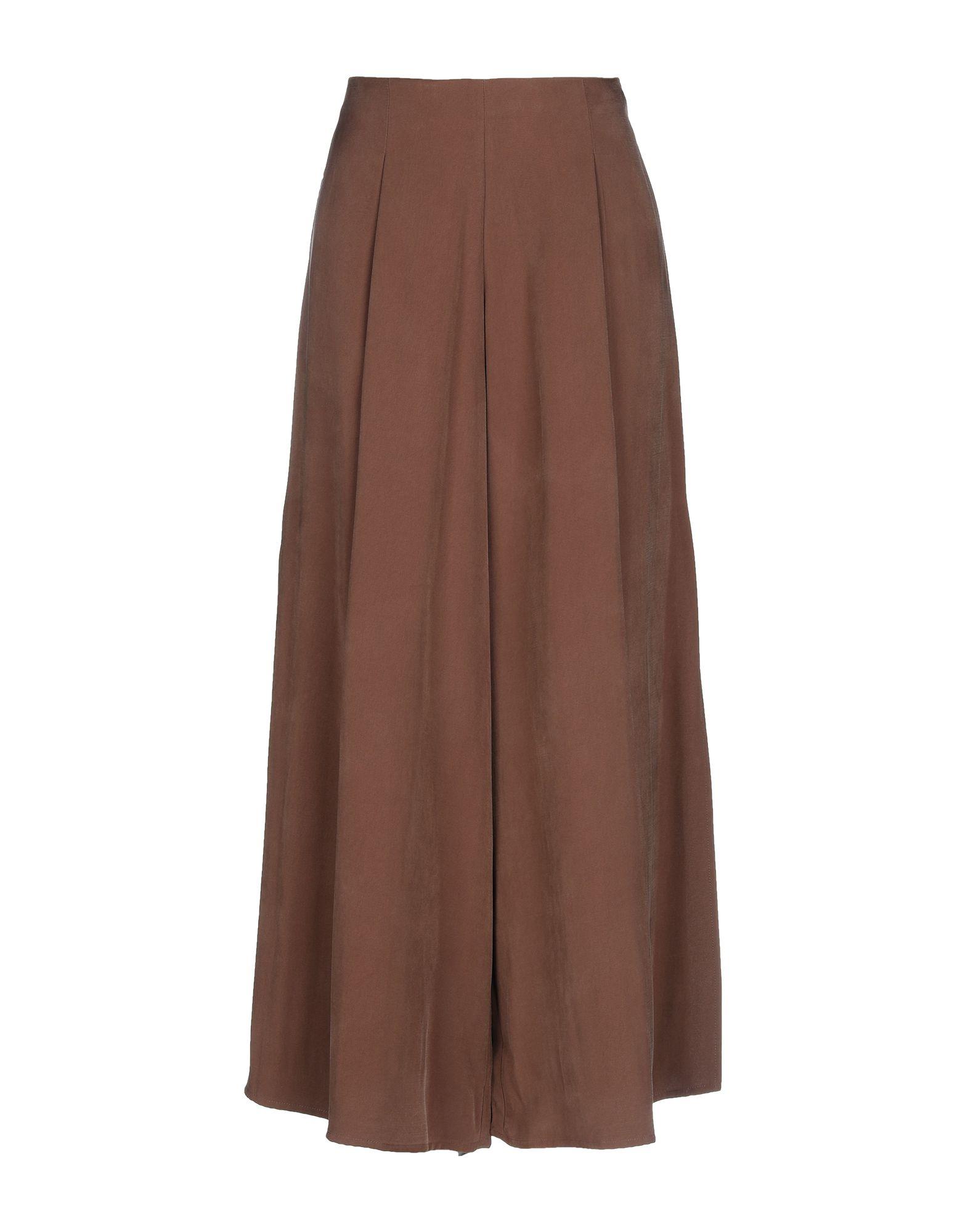DV ROMA Long Skirt in Brown Lyst