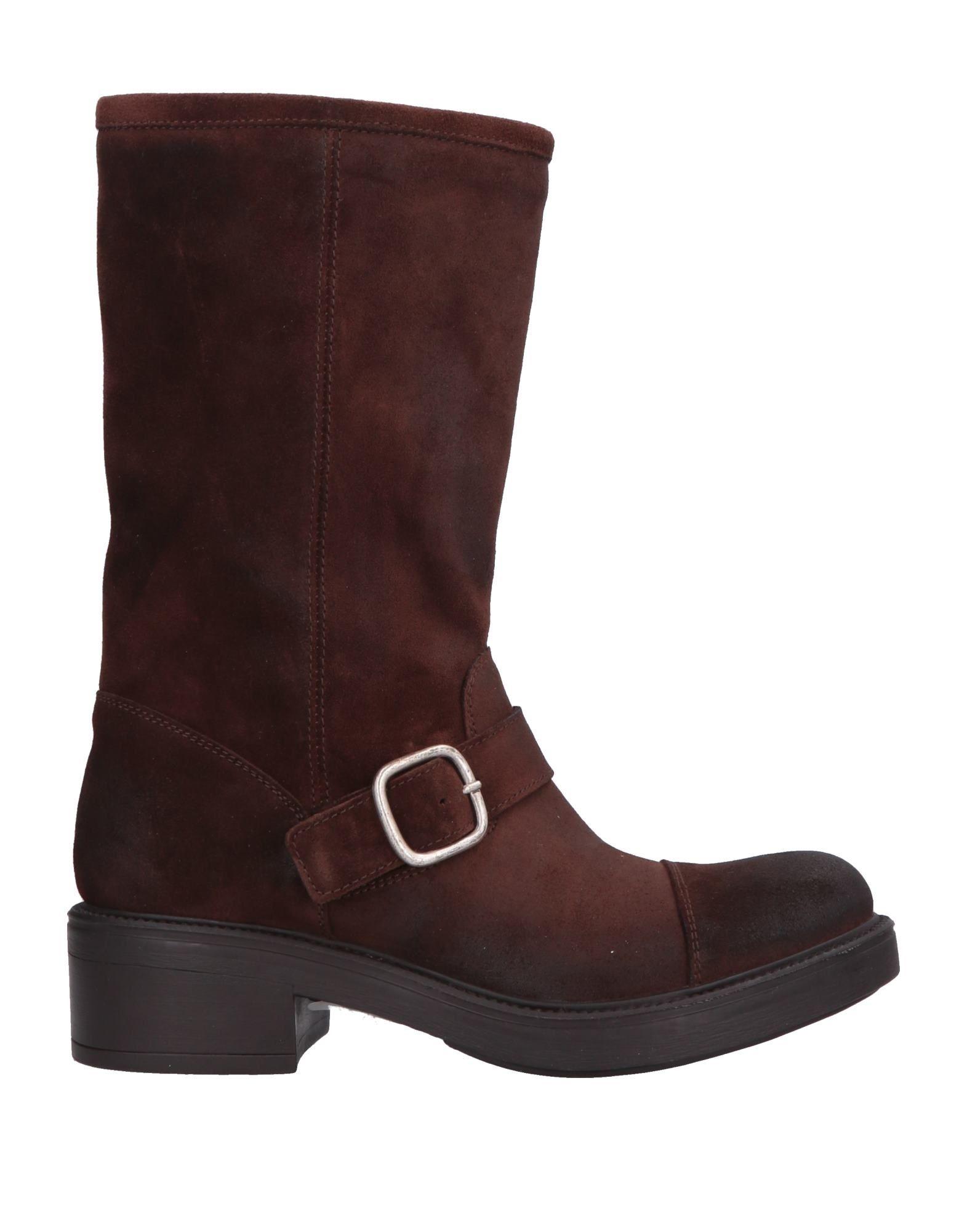 Strategia Leather Boots in Cocoa (Brown) - Lyst
