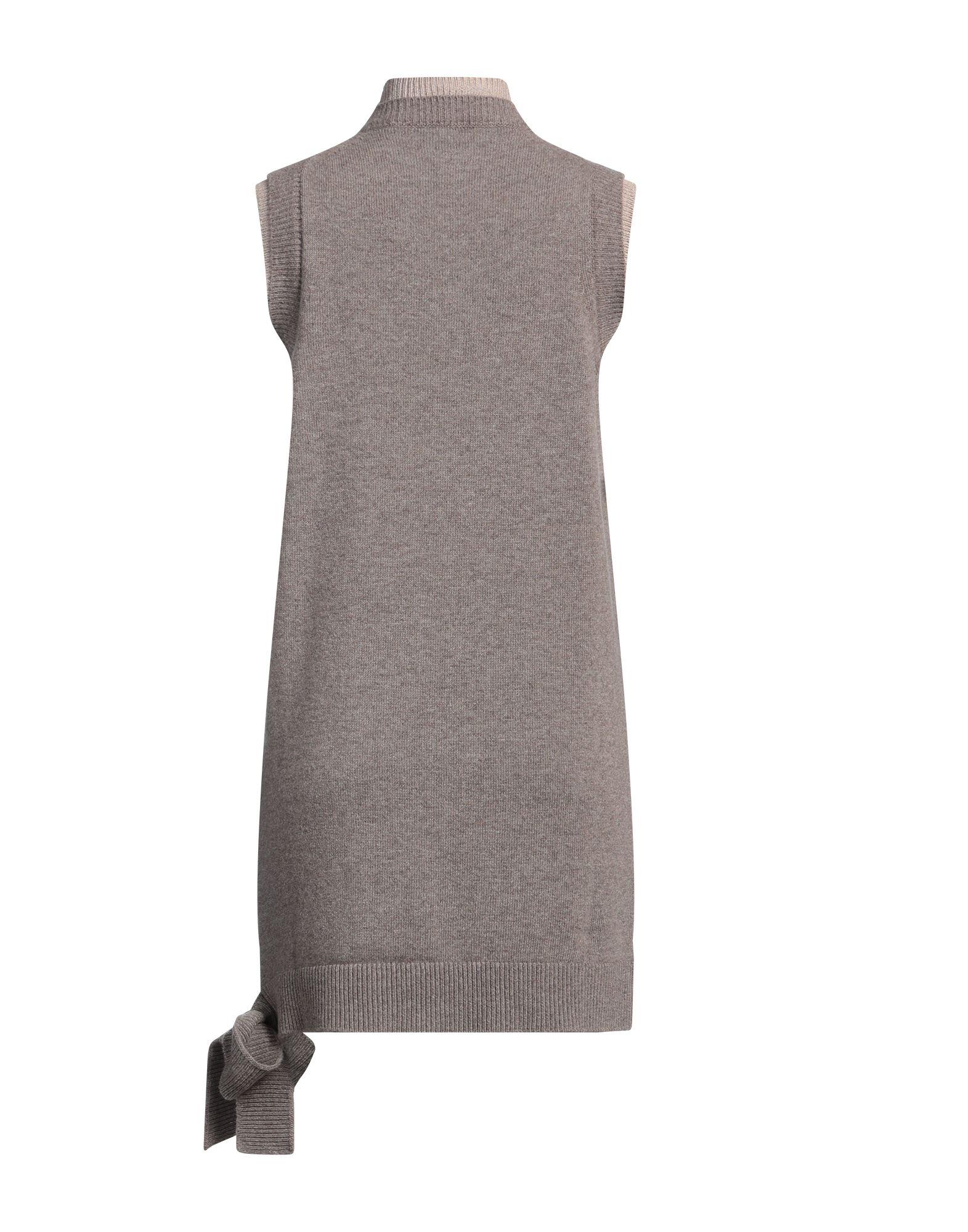 ワンピース FENDI CAPPUCCINO WOOL BLEND DRESS Fendi Cappuccino Wool Blend Dress Fendi