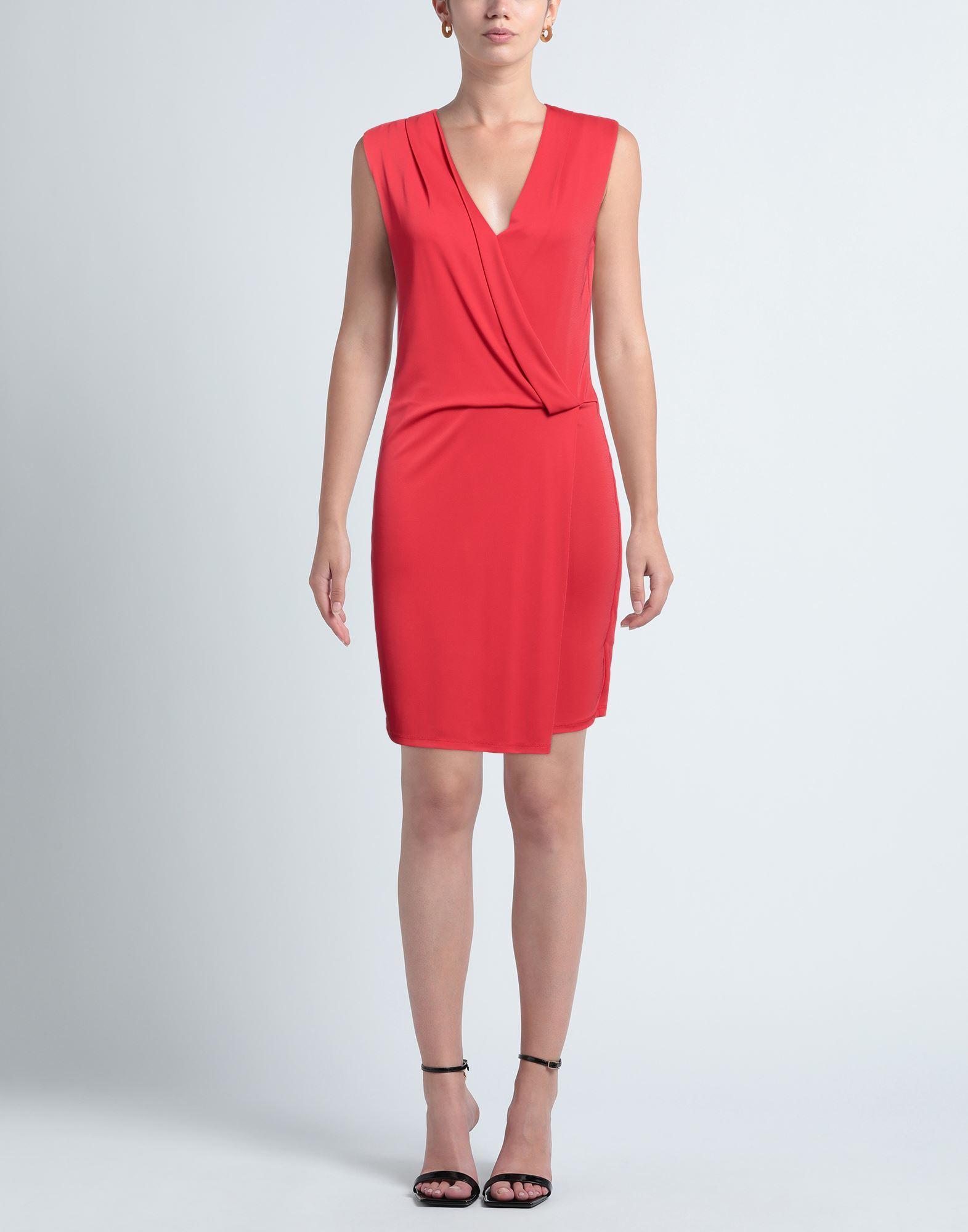 Armani exchange red dress deals