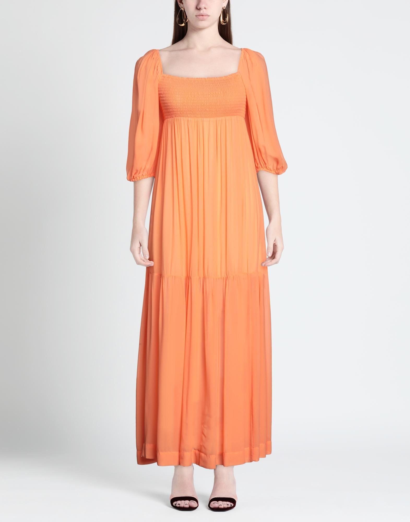 knee length dresses for ladies Annie Orange Strapless Mini Dress - US 10 main image 1