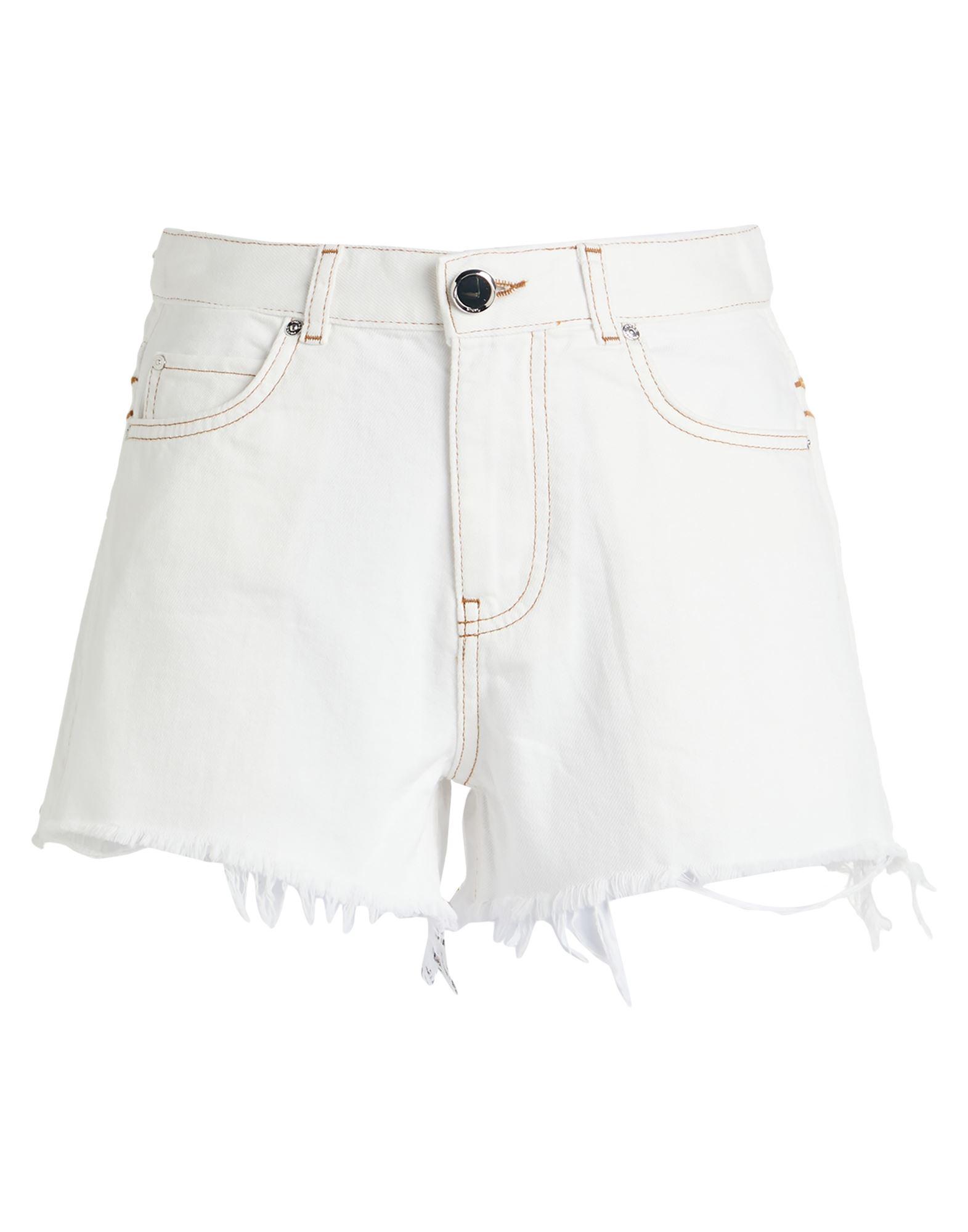 パンツ PINKO Women Shorts  Burmudas 104661 A2EGU95 Beige PINKO Belted Denim Shorts | Blue | FARFETCH