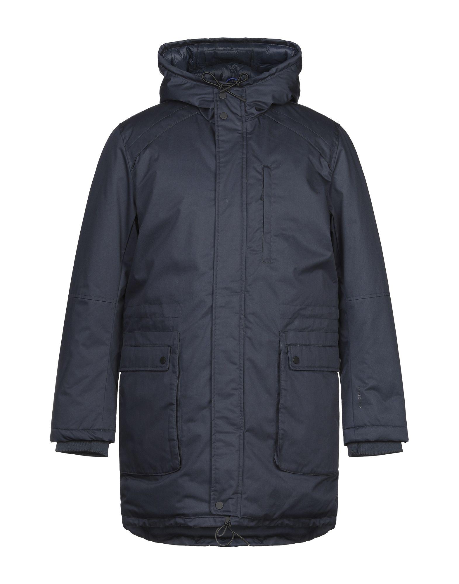 SELECTED Cashmere Synthetic Down Jacket in Dark Blue (Blue) for Men - Lyst
