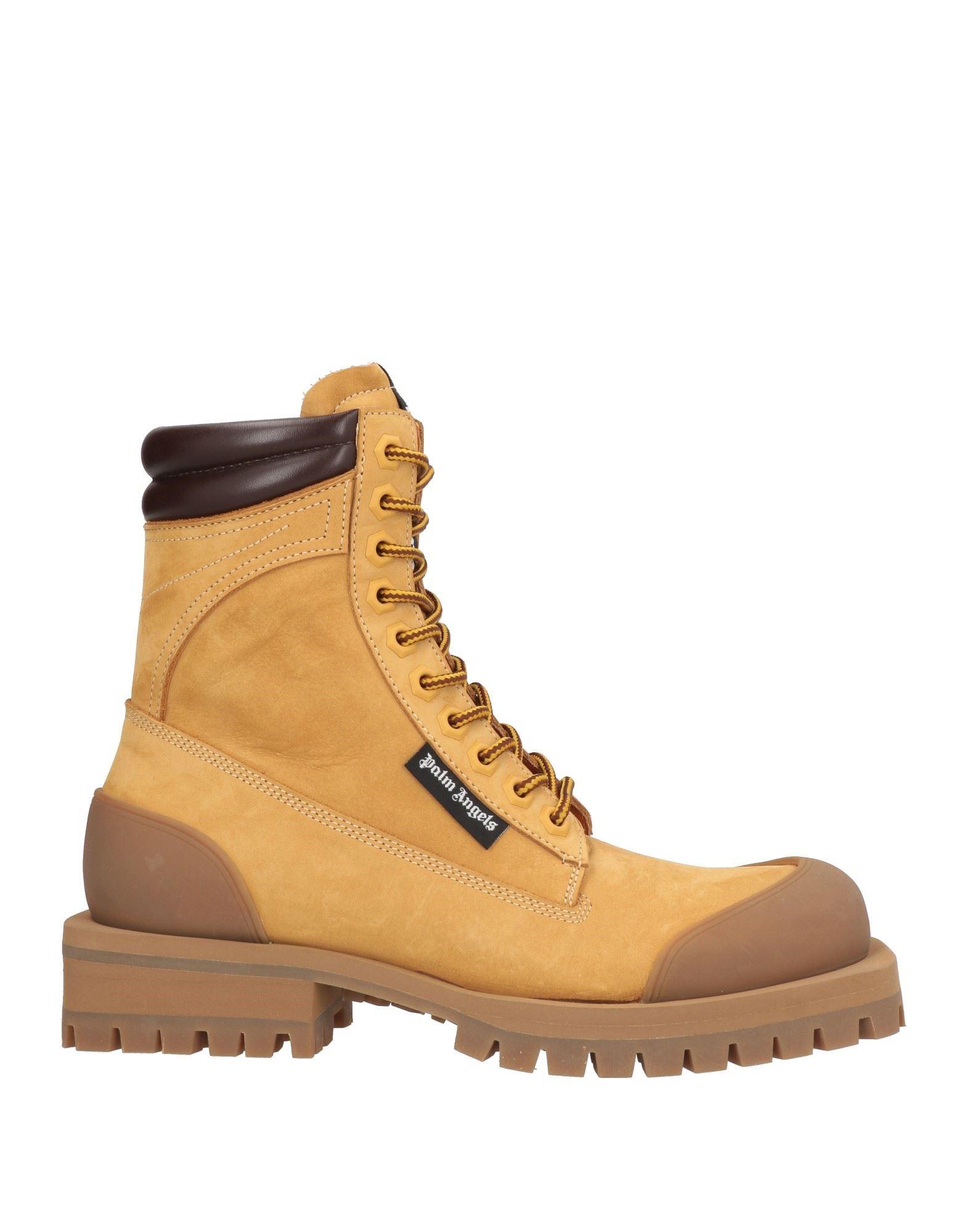 ミドルブーツ PALM ANGELS Women Boots PWIE007F22LEA0011700 beige Palm Angels Boots for Women | Online Sale up to 80% off | Lyst