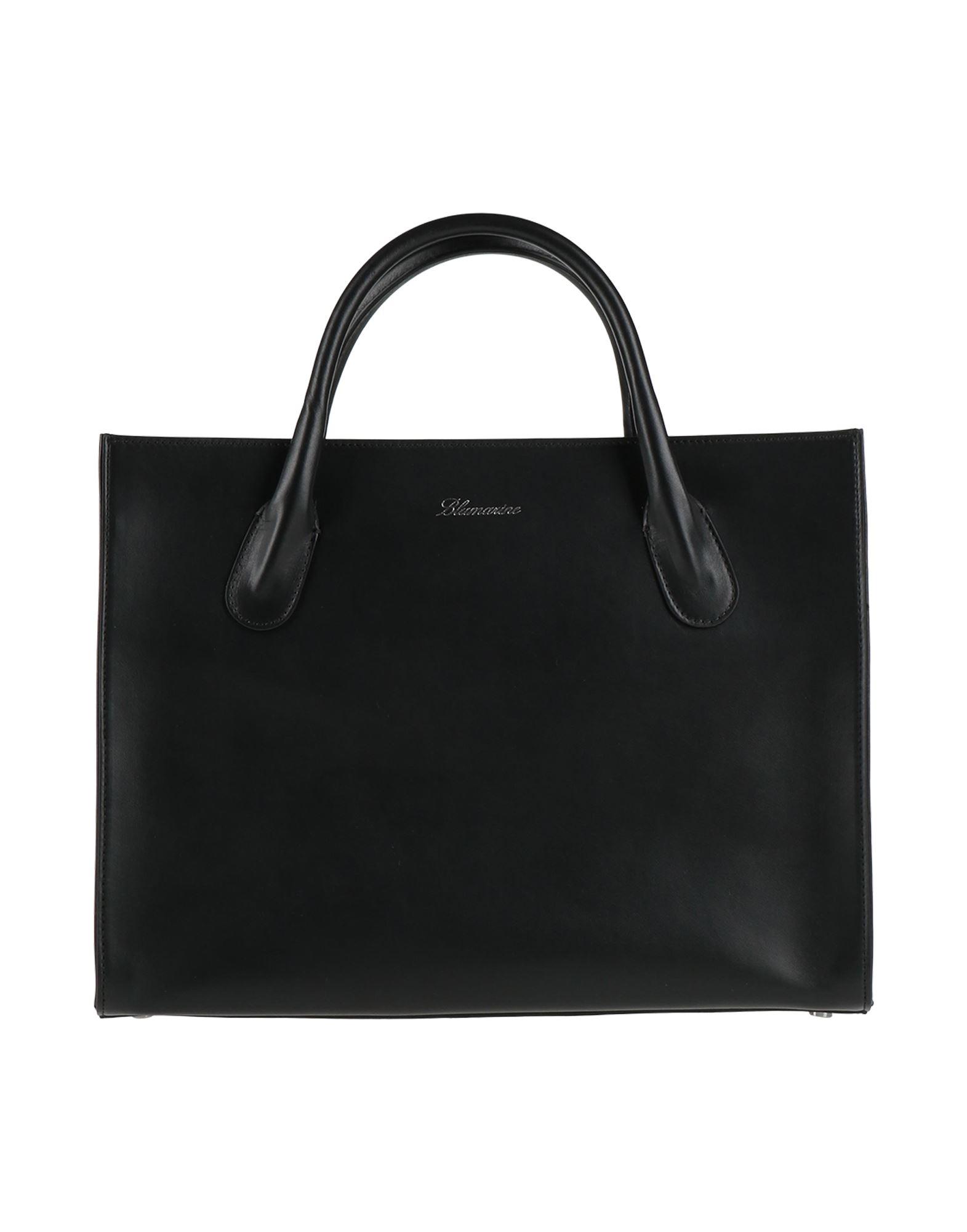 ハンドバッグ BLUMARINE Woman Handbag Black UW008A N0990 Blumarine Hand Bag In Black Pvc | italist
