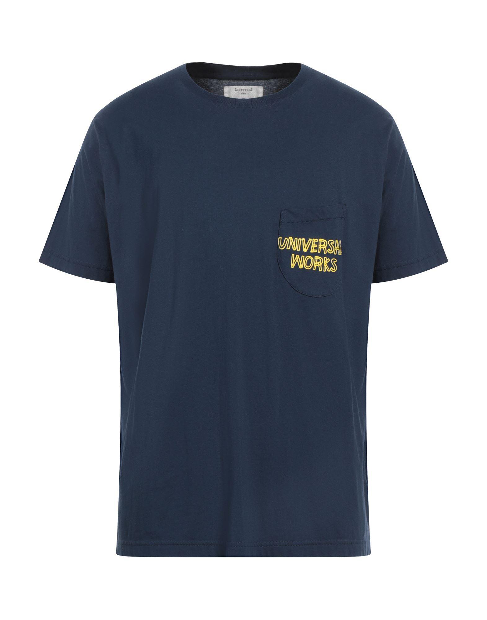 Universal Works｜SHORT-SLEEVED ROUND NECK T-SHIRTS (PRIN Universal Works Short sleeve t-shirts for Men | Online Sale